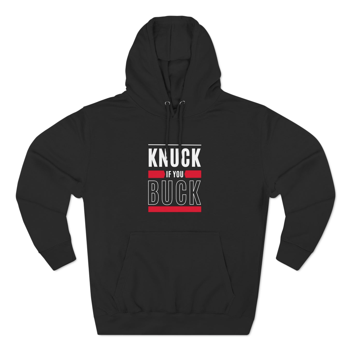 "Knuck if You Buck" Unisex Premium Pullover Hoodie