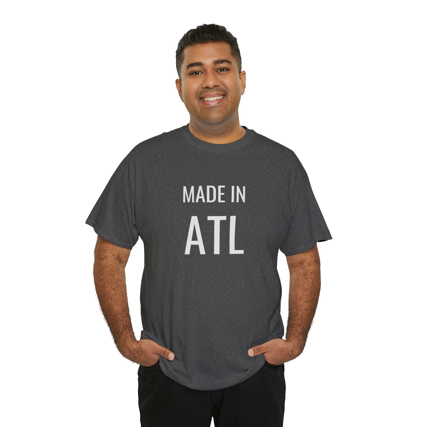 "Made in ATL" Unisex Heavy Cotton Tee