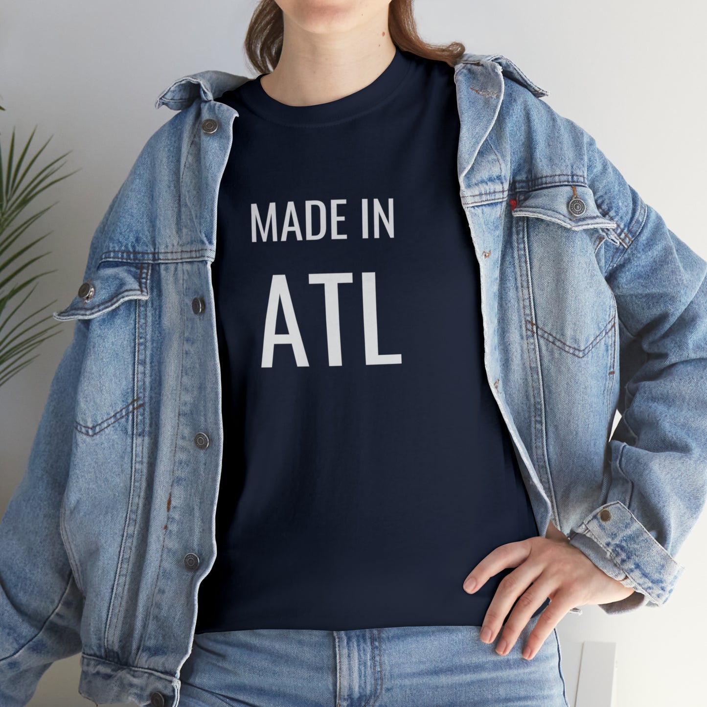 "Made in ATL" Unisex Heavy Cotton Tee