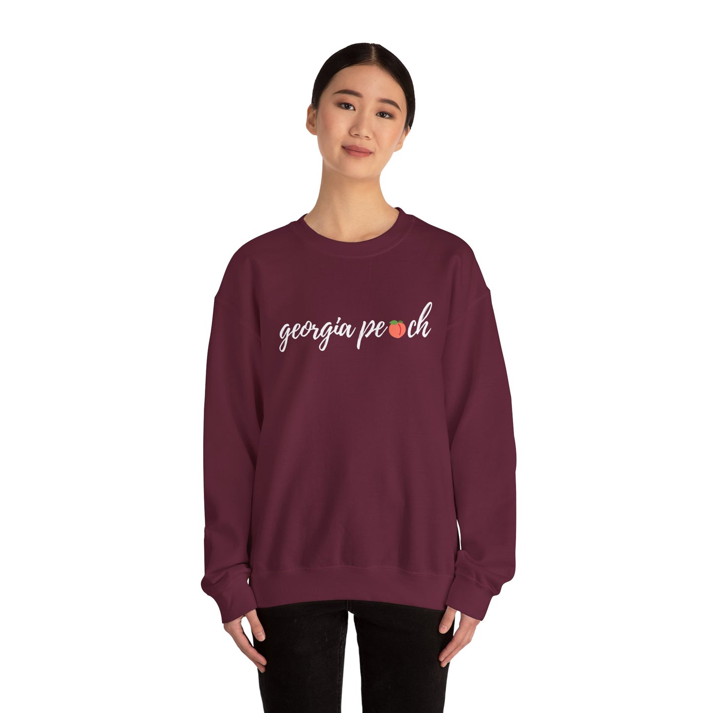 "Georgia Peach" Crewneck Sweatshirt