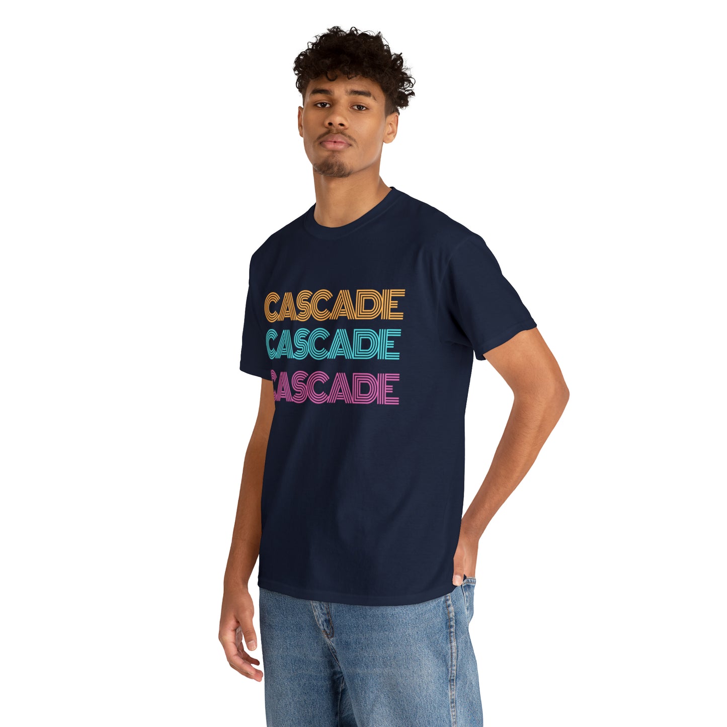 "Cascade" Unisex Heavy Cotton Tee