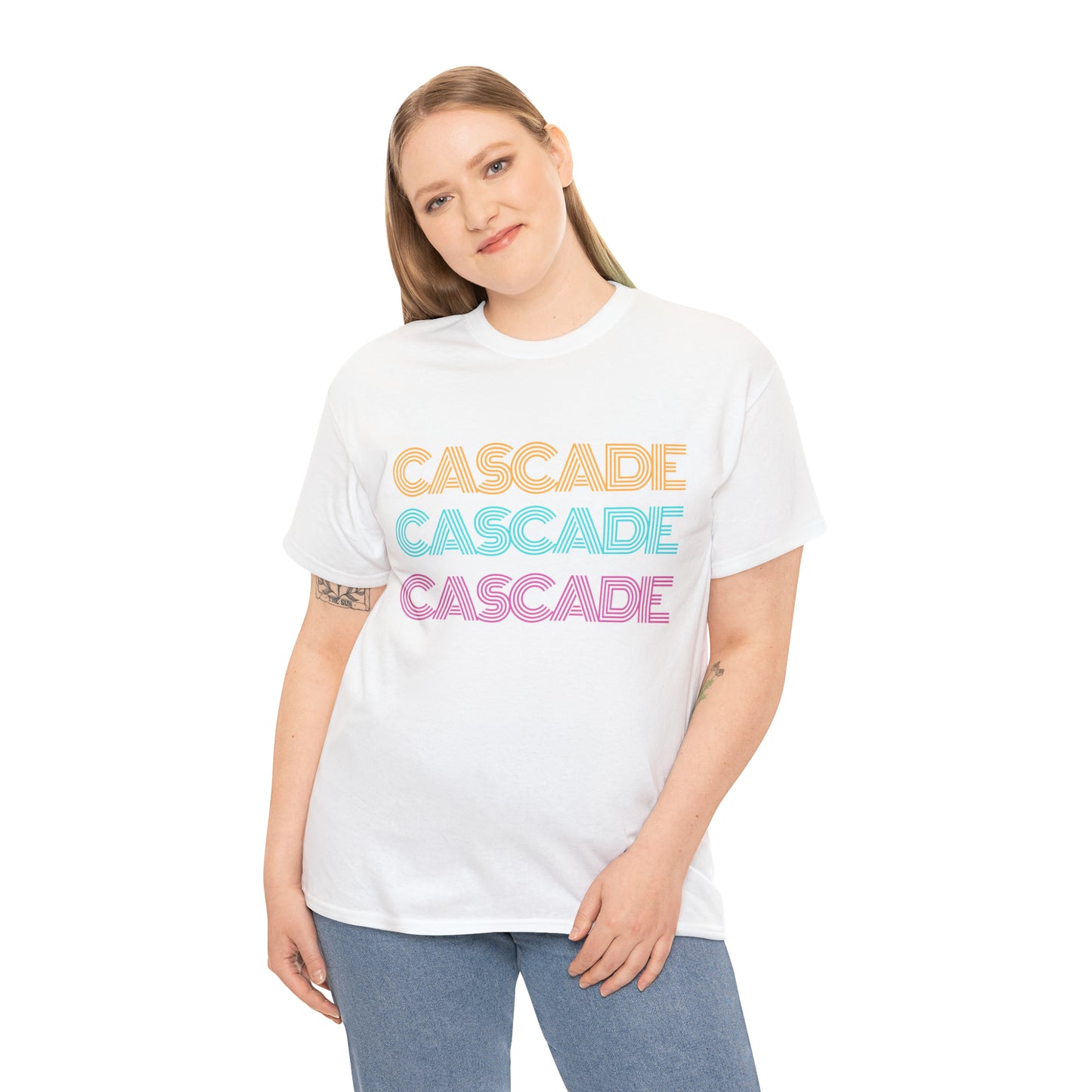 "Cascade" Unisex Heavy Cotton Tee