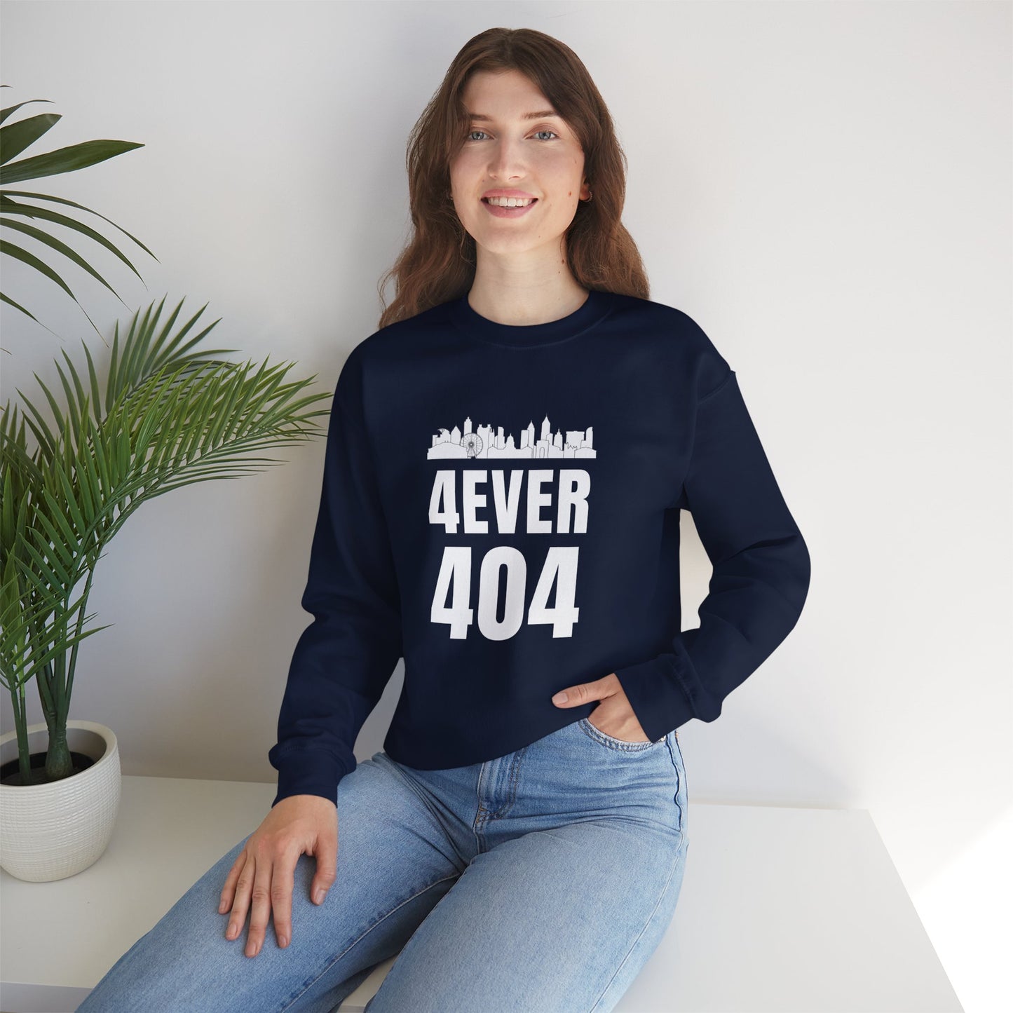 "4Ever 404" Lightweight Crewneck Sweatshirt