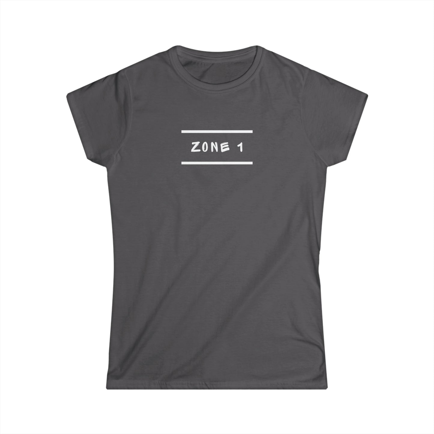 "Zone 1" Women's Scoop Neck Short Sleeve Tee