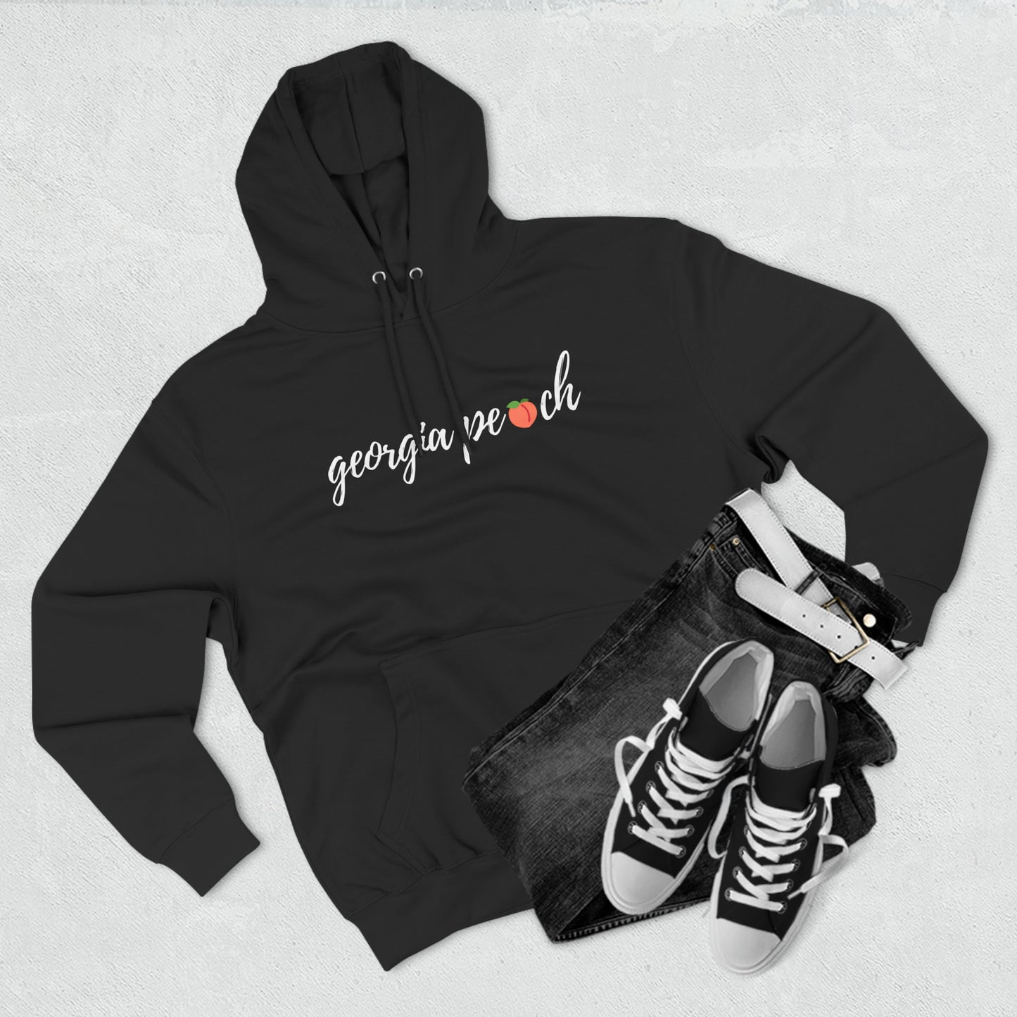 "Georgia Peach" Unisex Premium Pullover Hoodie