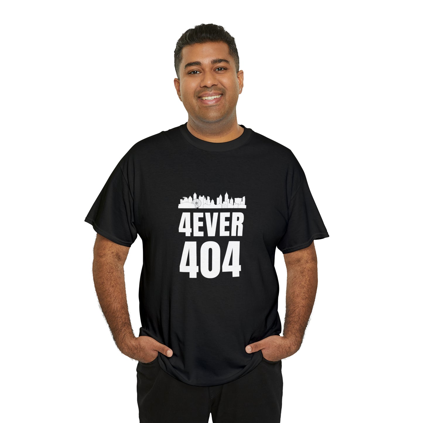 "4ever 404" Unisex Heavy Cotton Tee