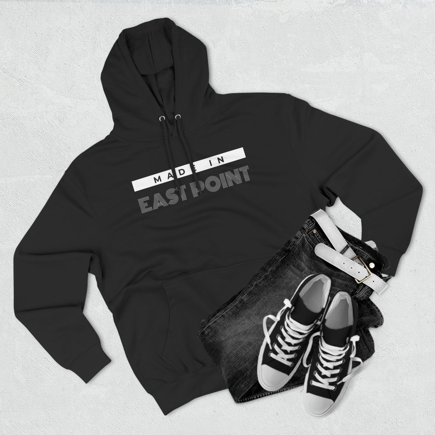 "Made in East Point" Unisex Premium Pullover Hoodie