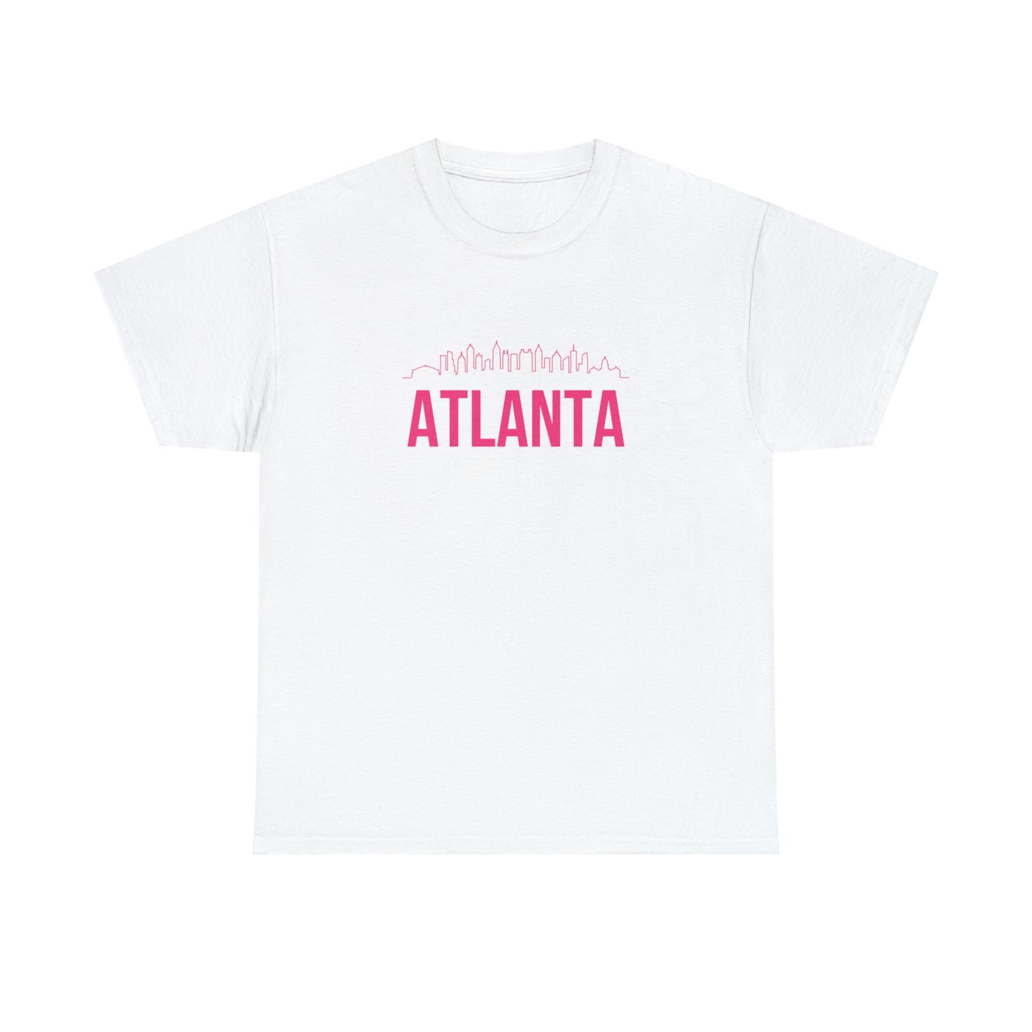 "Atlanta Skyline" Unisex Heavy Cotton Tee