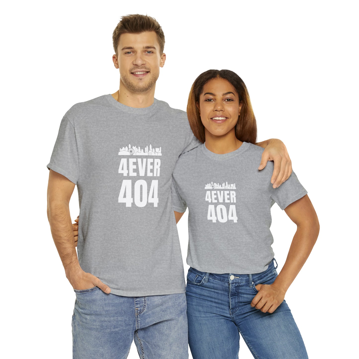 "4ever 404" Unisex Heavy Cotton Tee