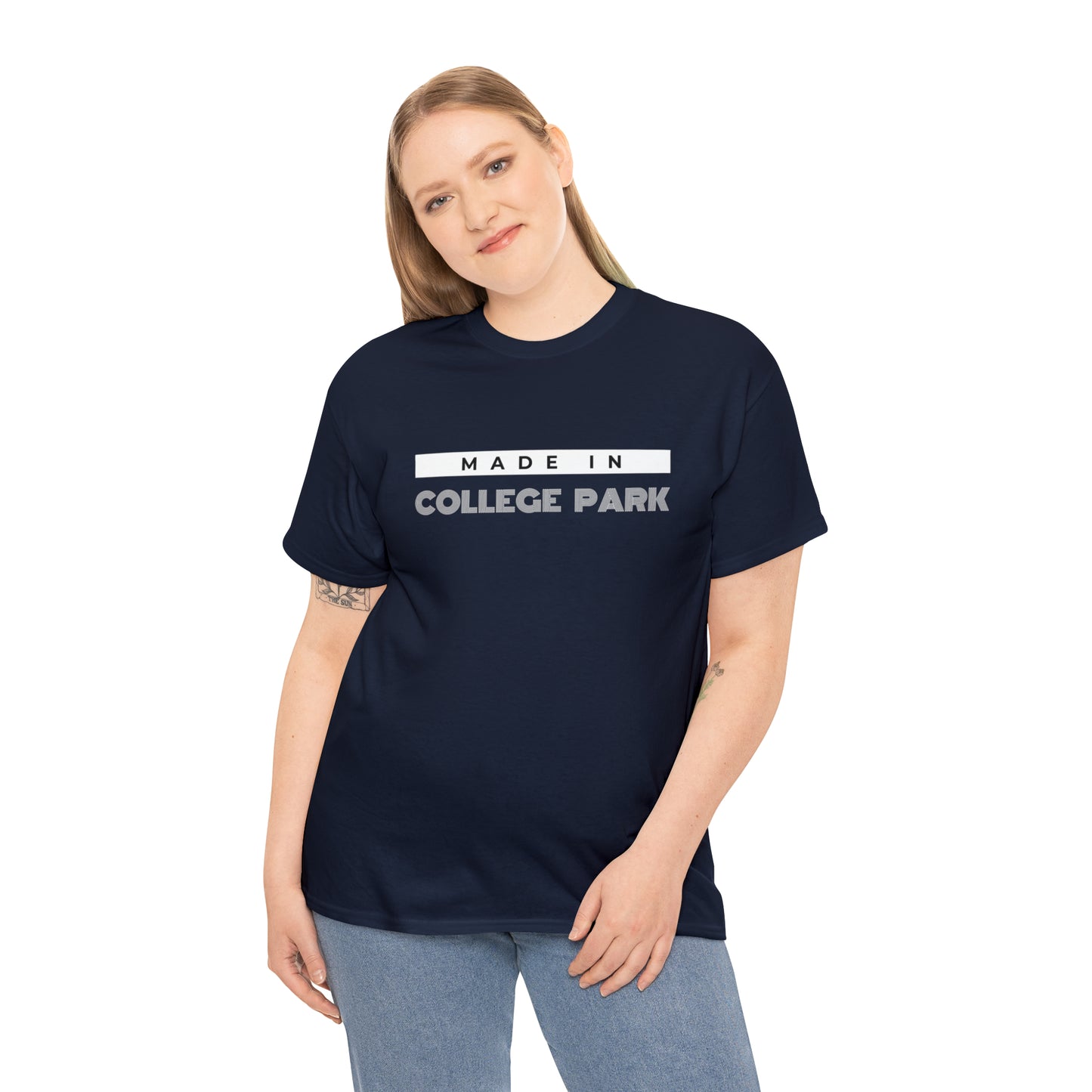 "Made in College Park" Trendsetter Unisex Heavy Cotton Tee