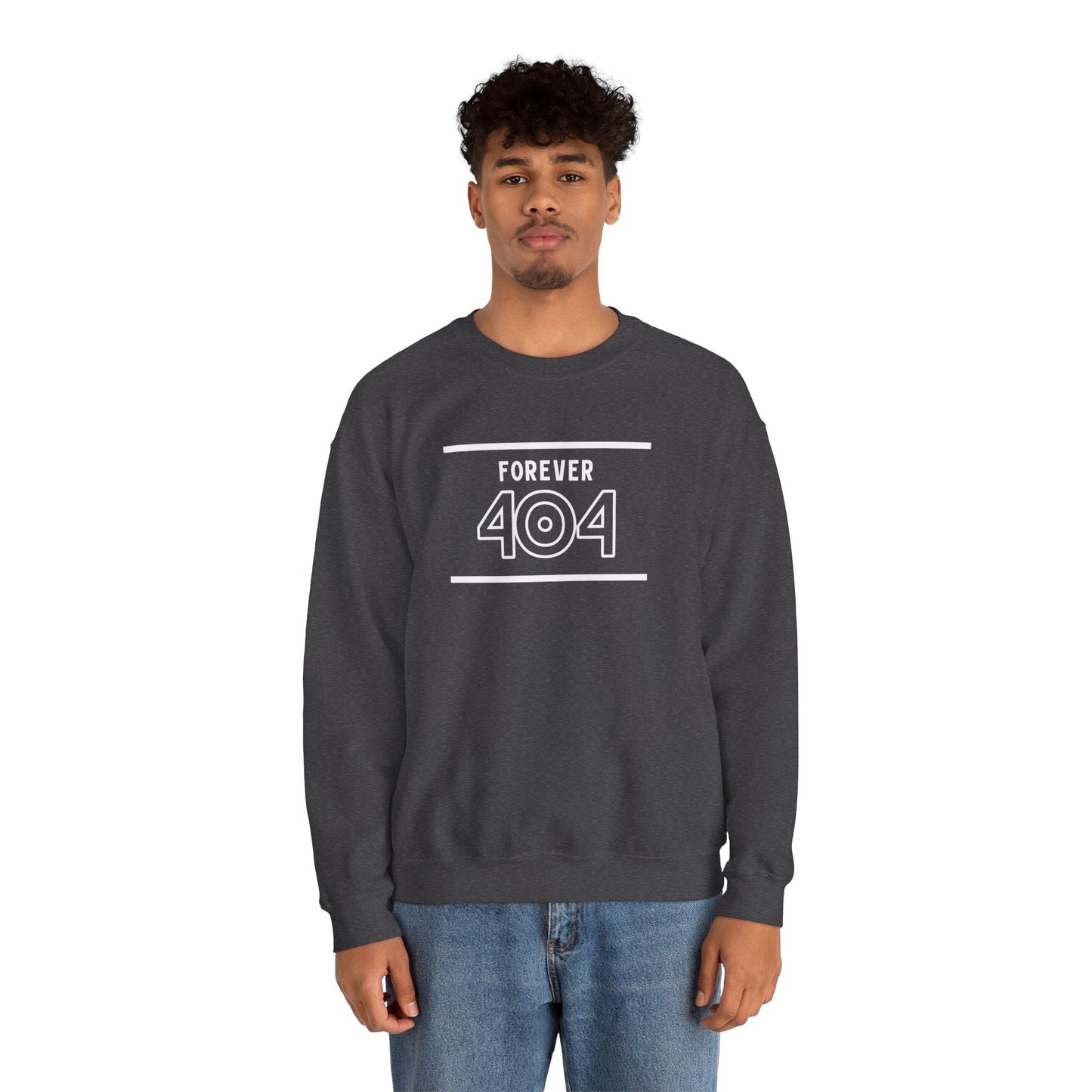 "Forever 404" Lightweight Crewneck Sweatshirt