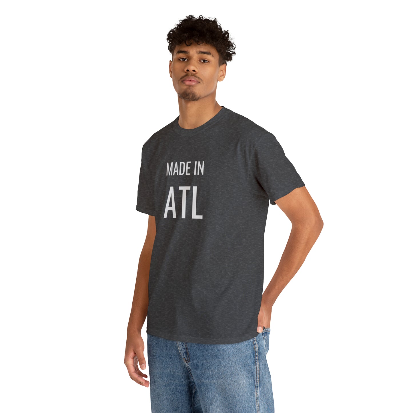 "Made in ATL" Unisex Heavy Cotton Tee