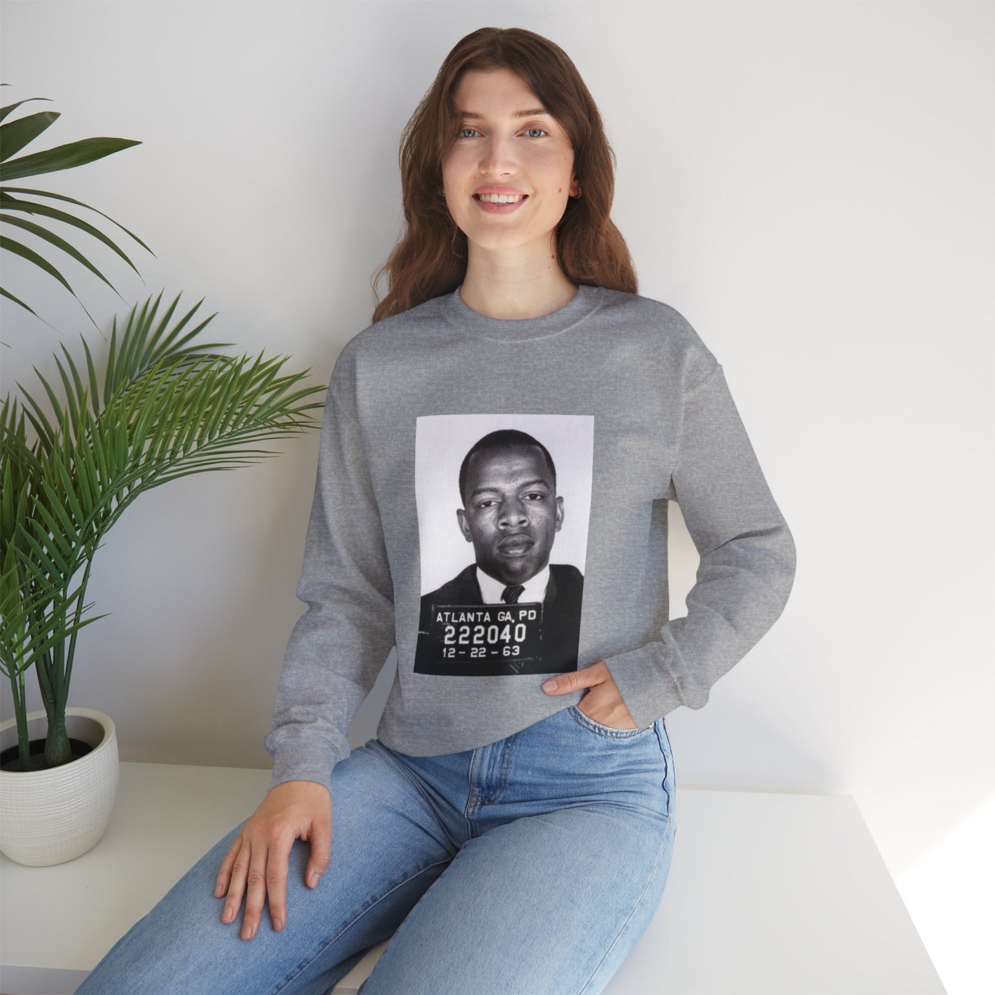 "John Lewis Hero" Lightweight Crewneck Sweatshirt