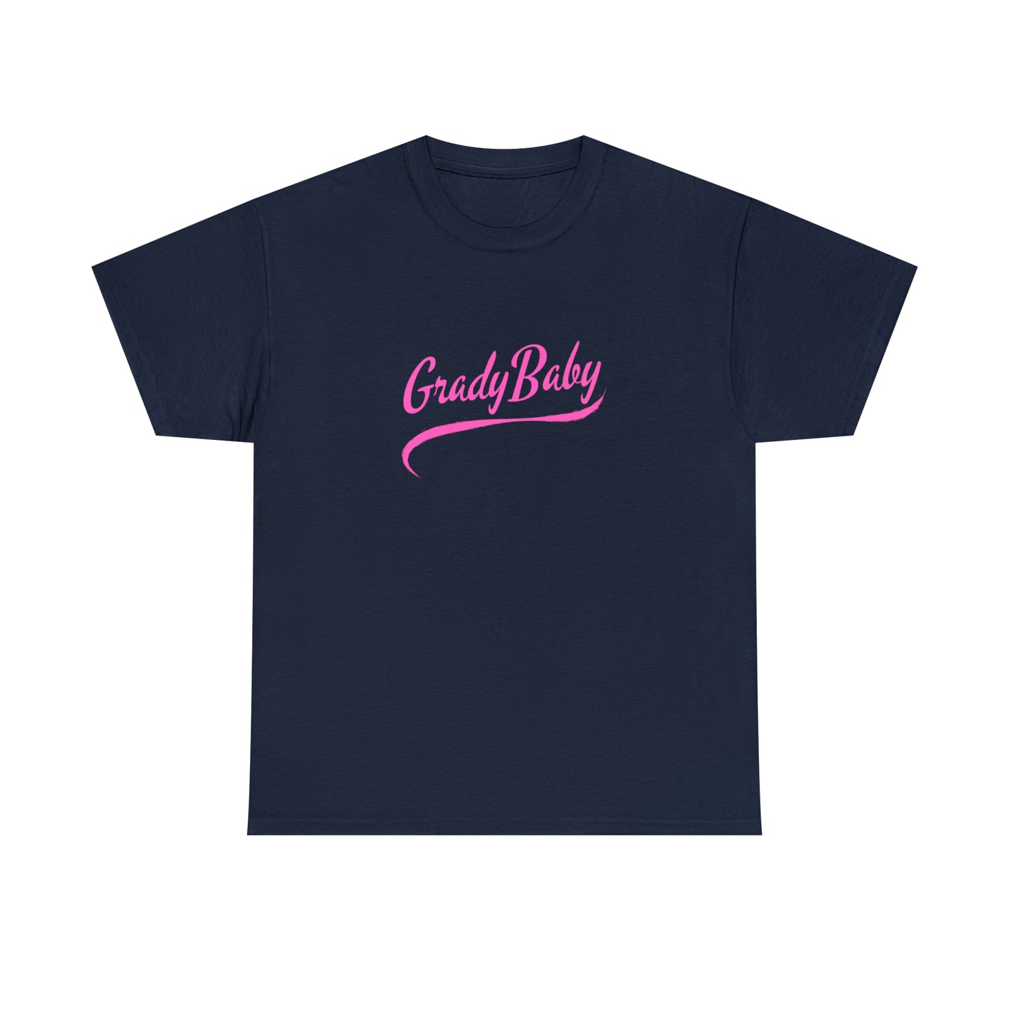 "Grady Baby" Swoop Pink Unisex Heavy Cotton Tee