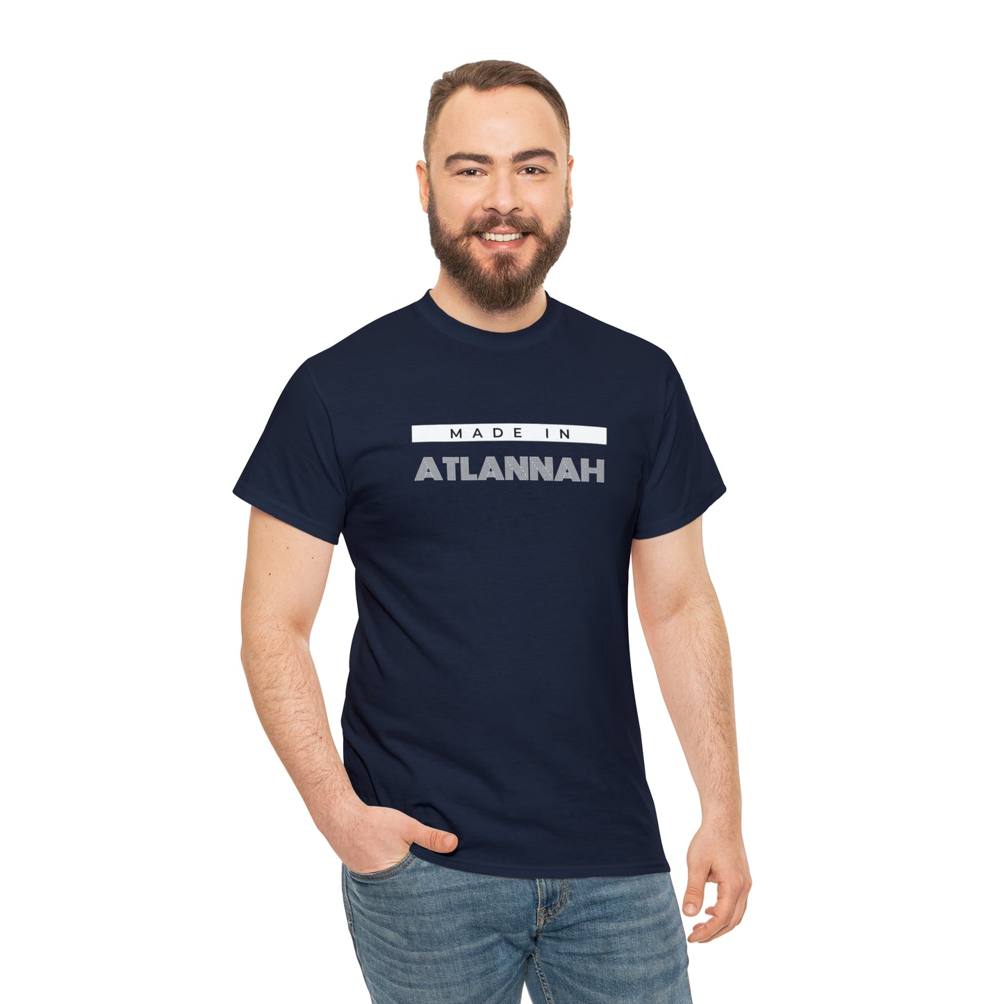 "Made in Atlannah" Trendsetter Unisex Heavy Cotton Tee