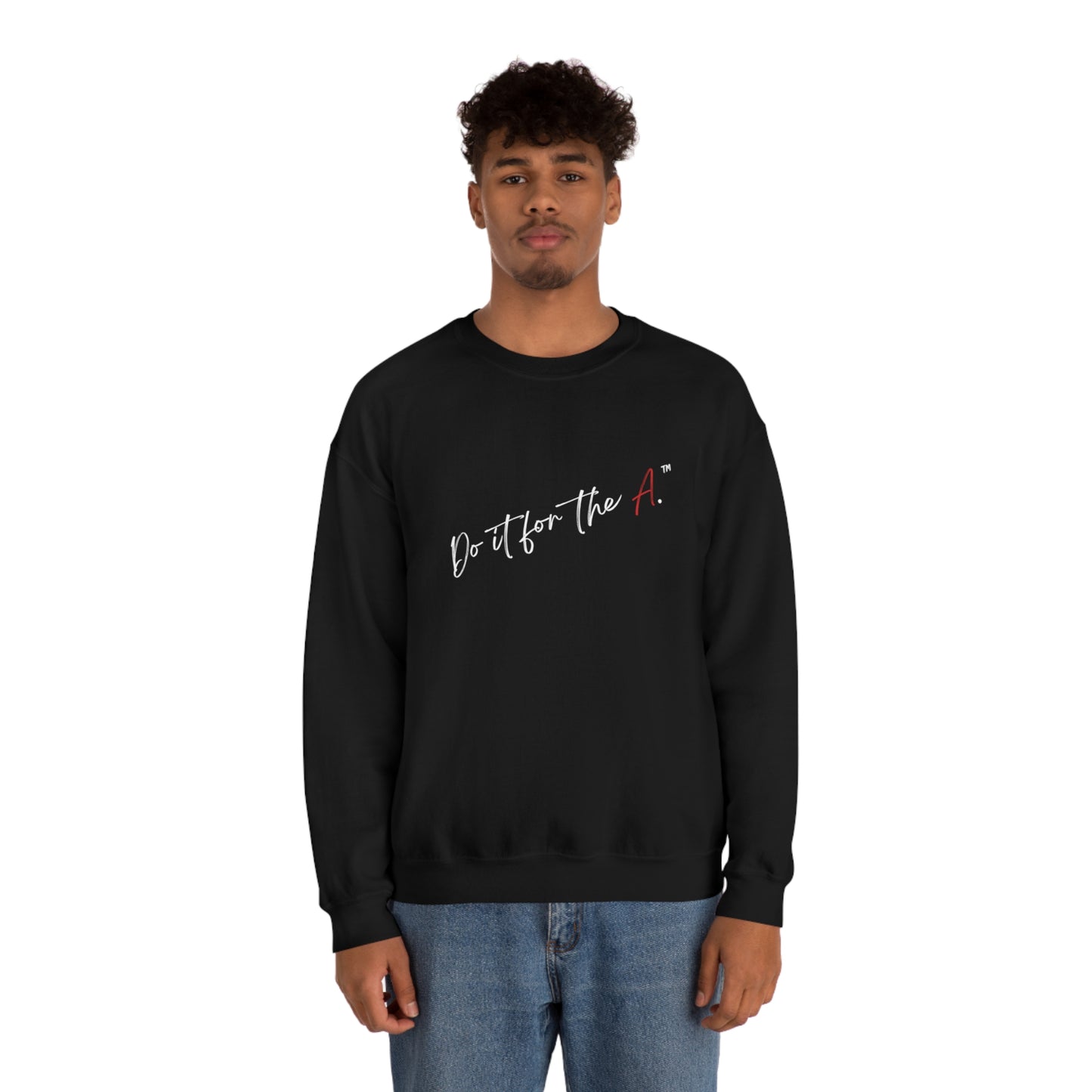 "Do it For the A" Easy Lightweight Crewneck Sweatshirt