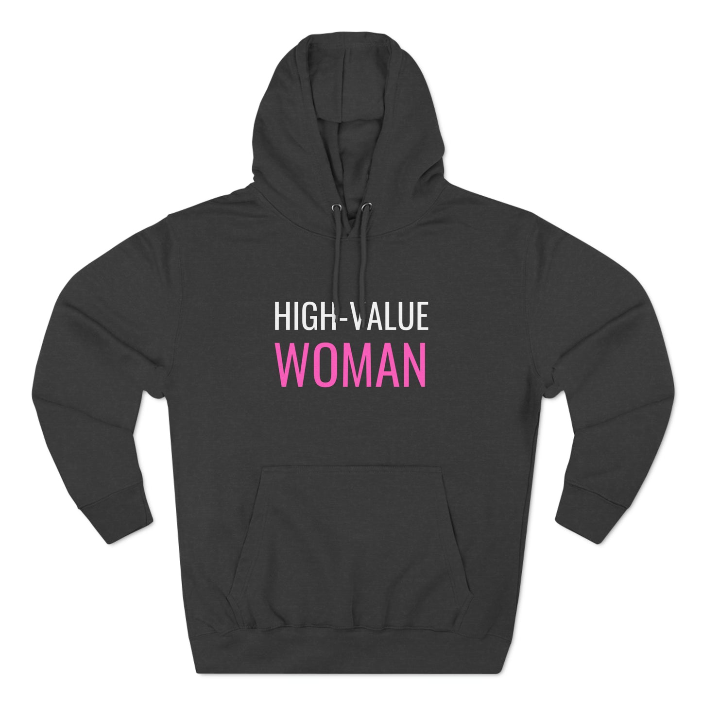 "High Value Woman" Unisex Premium Pullover Hoodie