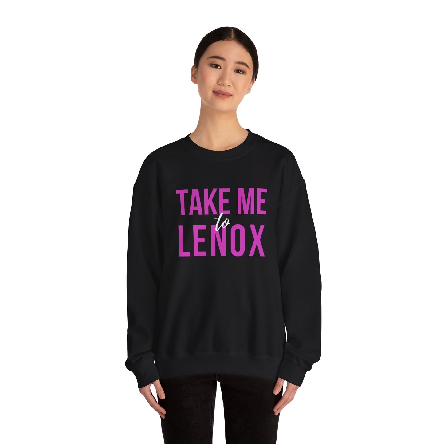 "Take me To Lenox" Crewneck Sweatshirt