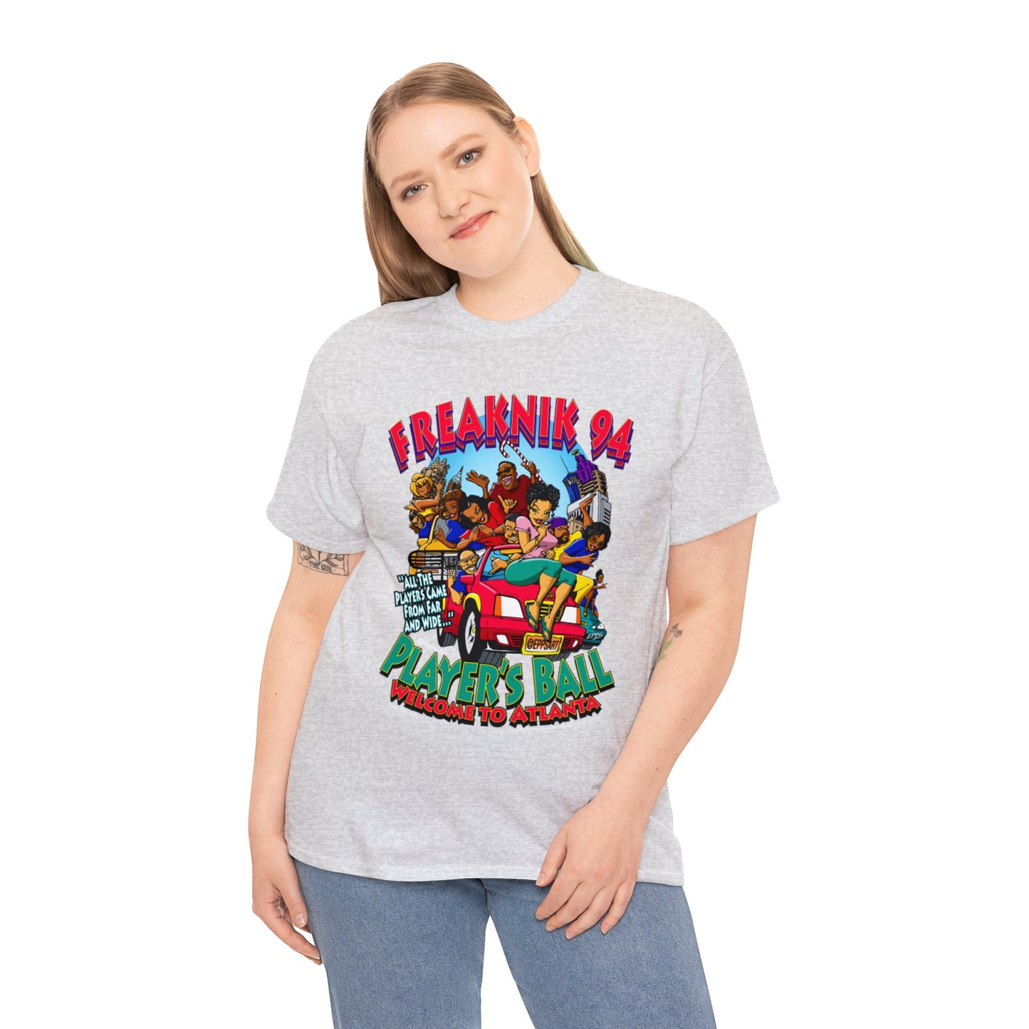 Vintage Logo Freaknik 94 Unisex Heavy Cotton Tee (Limited Quantity)