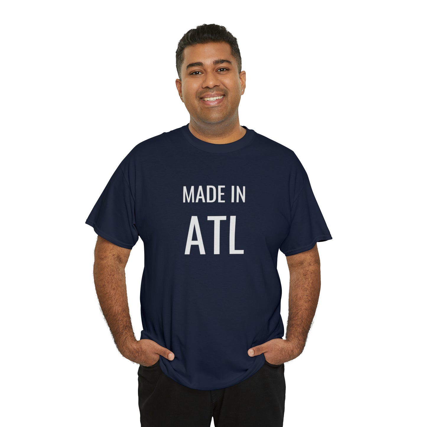 "Made in ATL" Unisex Heavy Cotton Tee