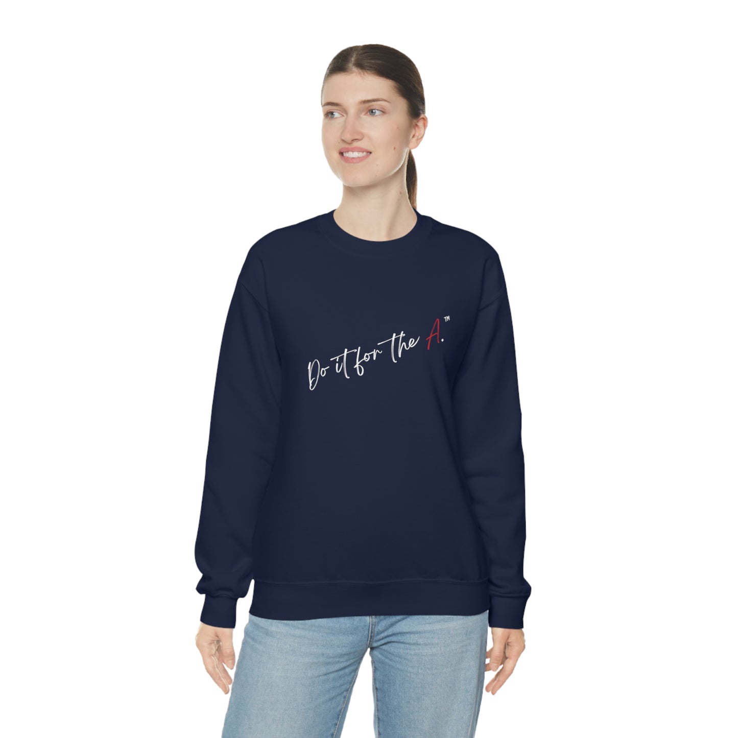 "Do it For the A" Easy Lightweight Crewneck Sweatshirt