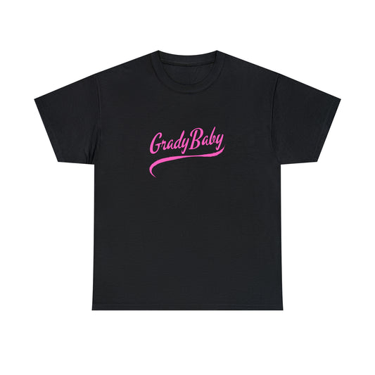 "Grady Baby" Swoop Pink Unisex Heavy Cotton Tee