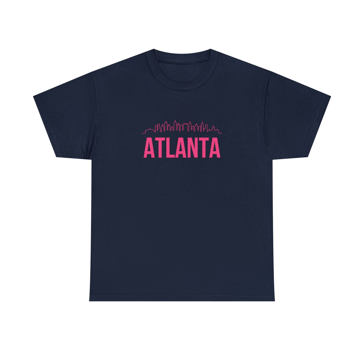 "Atlanta Skyline" Unisex Heavy Cotton Tee