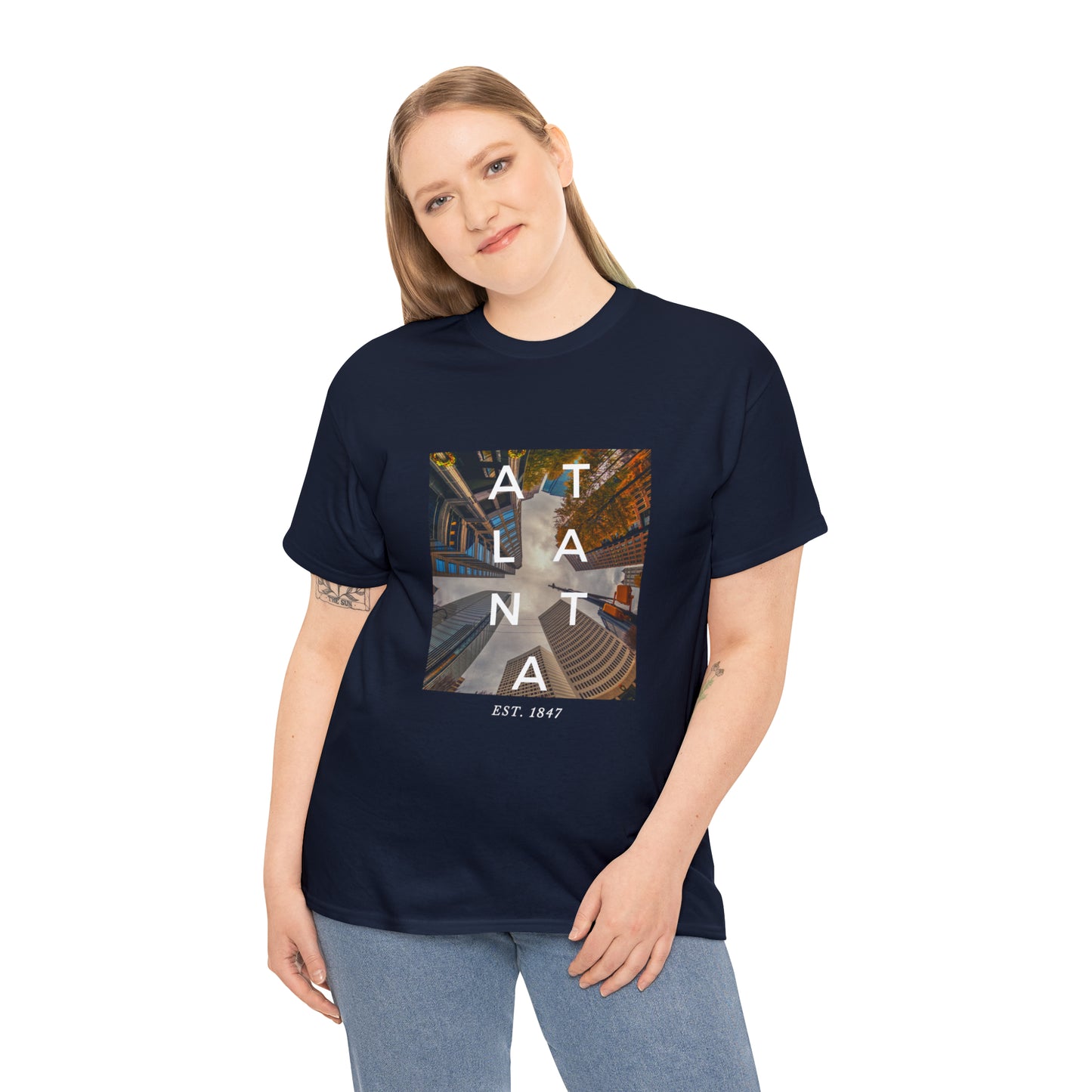 "Atlanta, Est. 1847" Unisex Heavy Cotton Tee