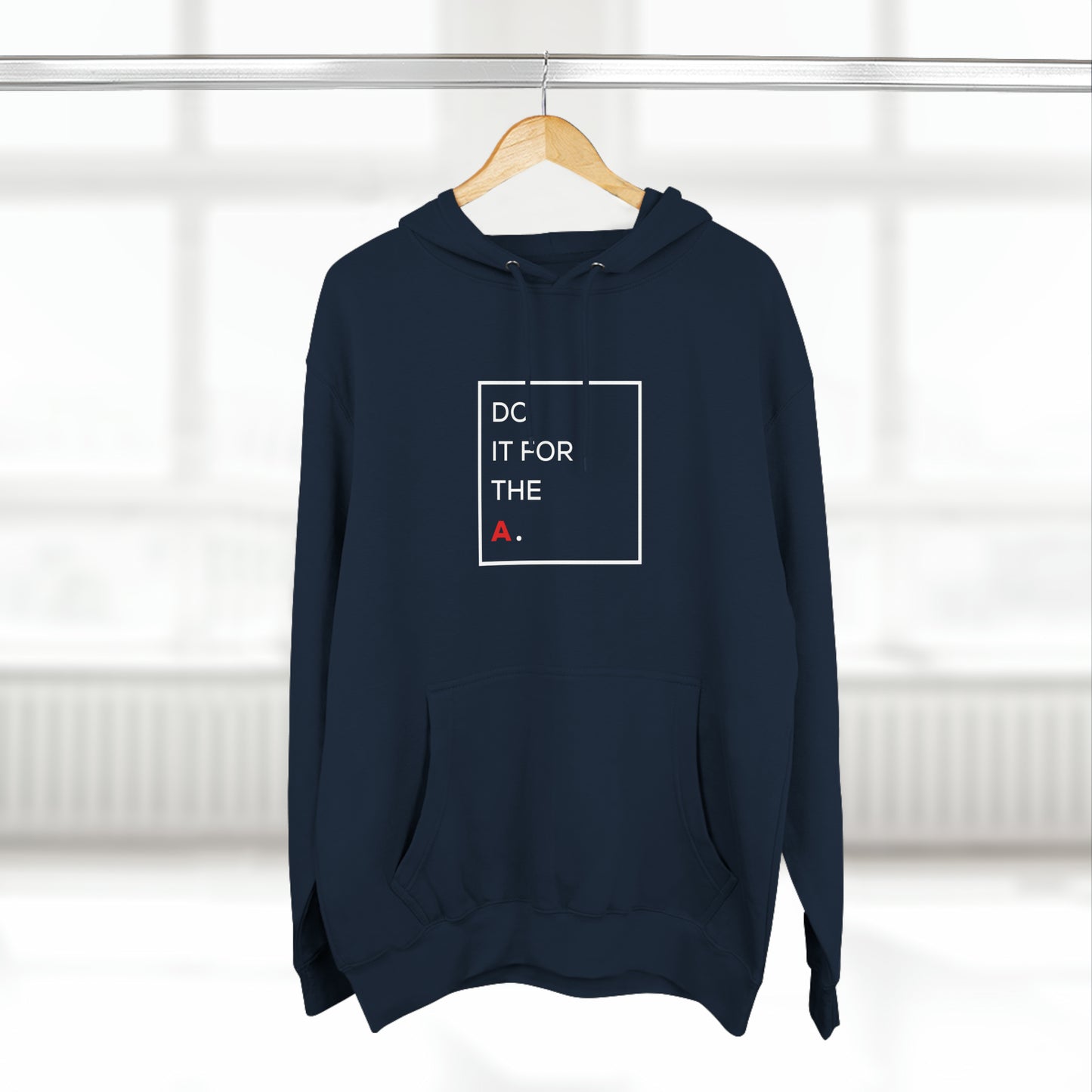 "Do it for the A" Square Unisex Premium Pullover Hoodie