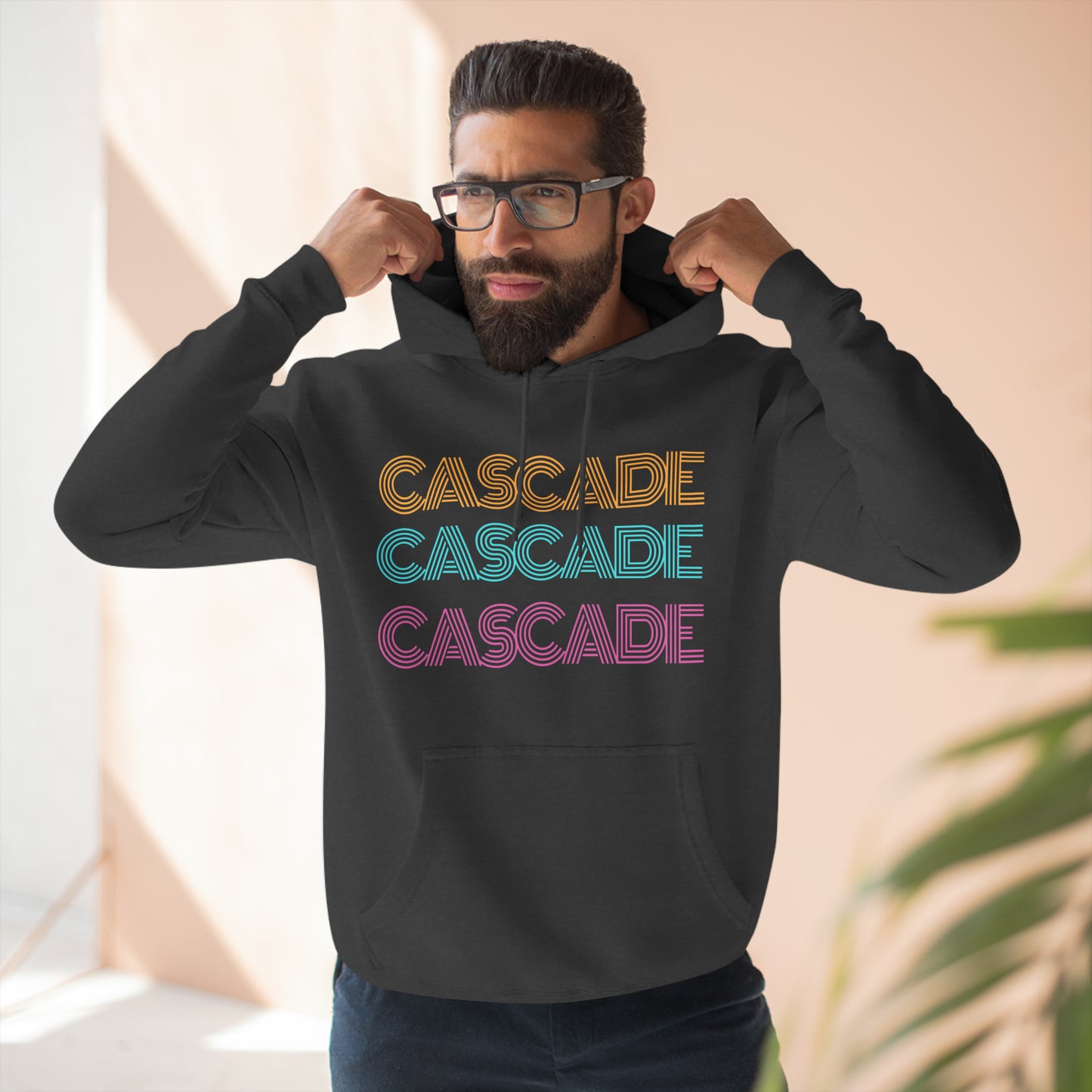 "Cascade" Unisex Premium Pullover Hoodie