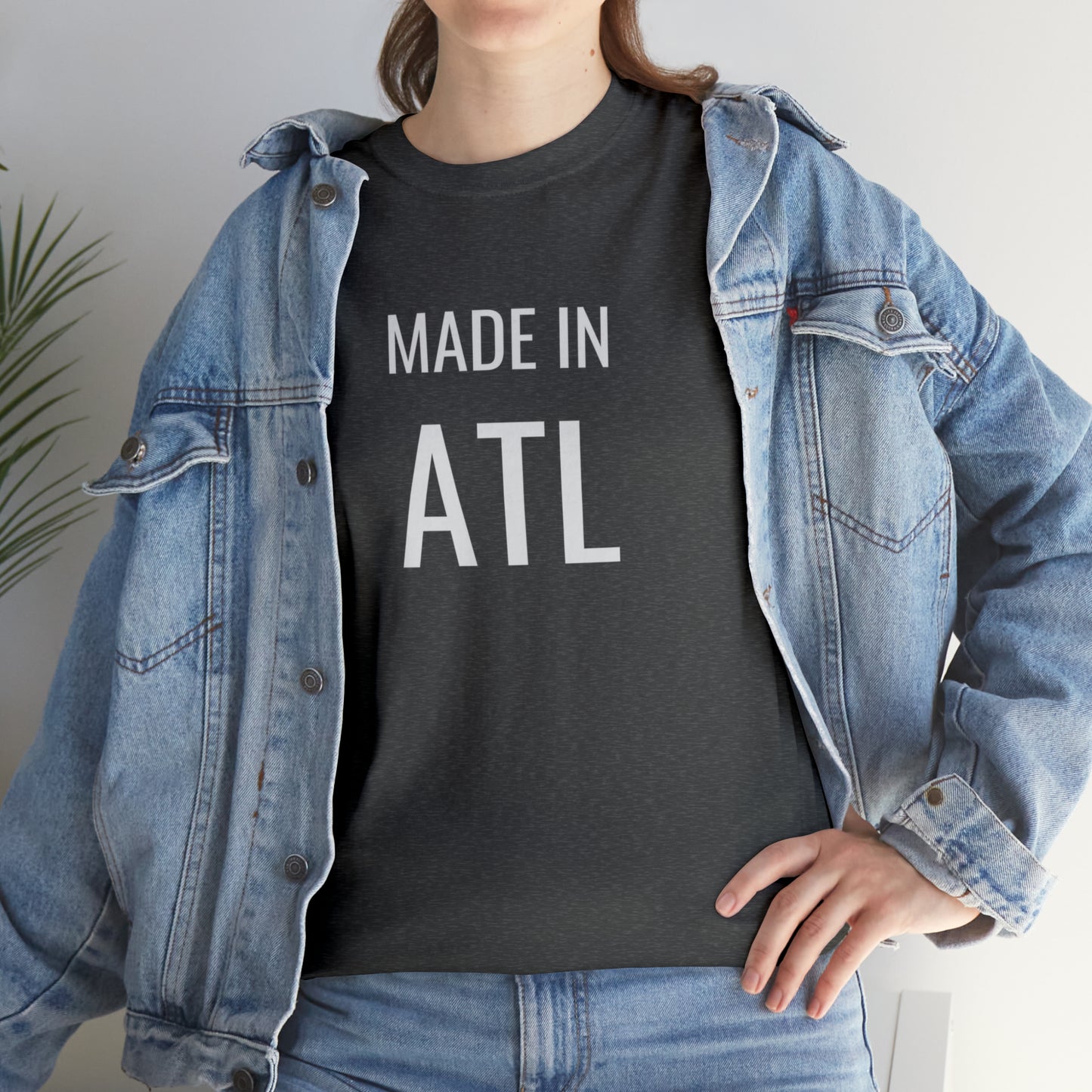 "Made in ATL" Unisex Heavy Cotton Tee