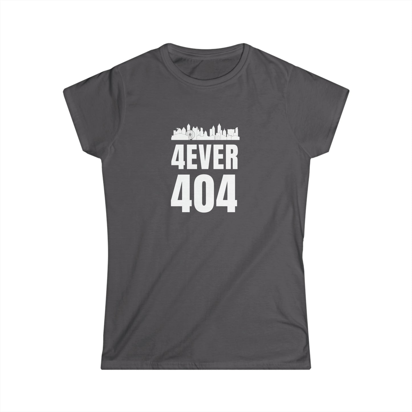 "4Ever 404" Women's Scoop Neck Short Sleeve Tee