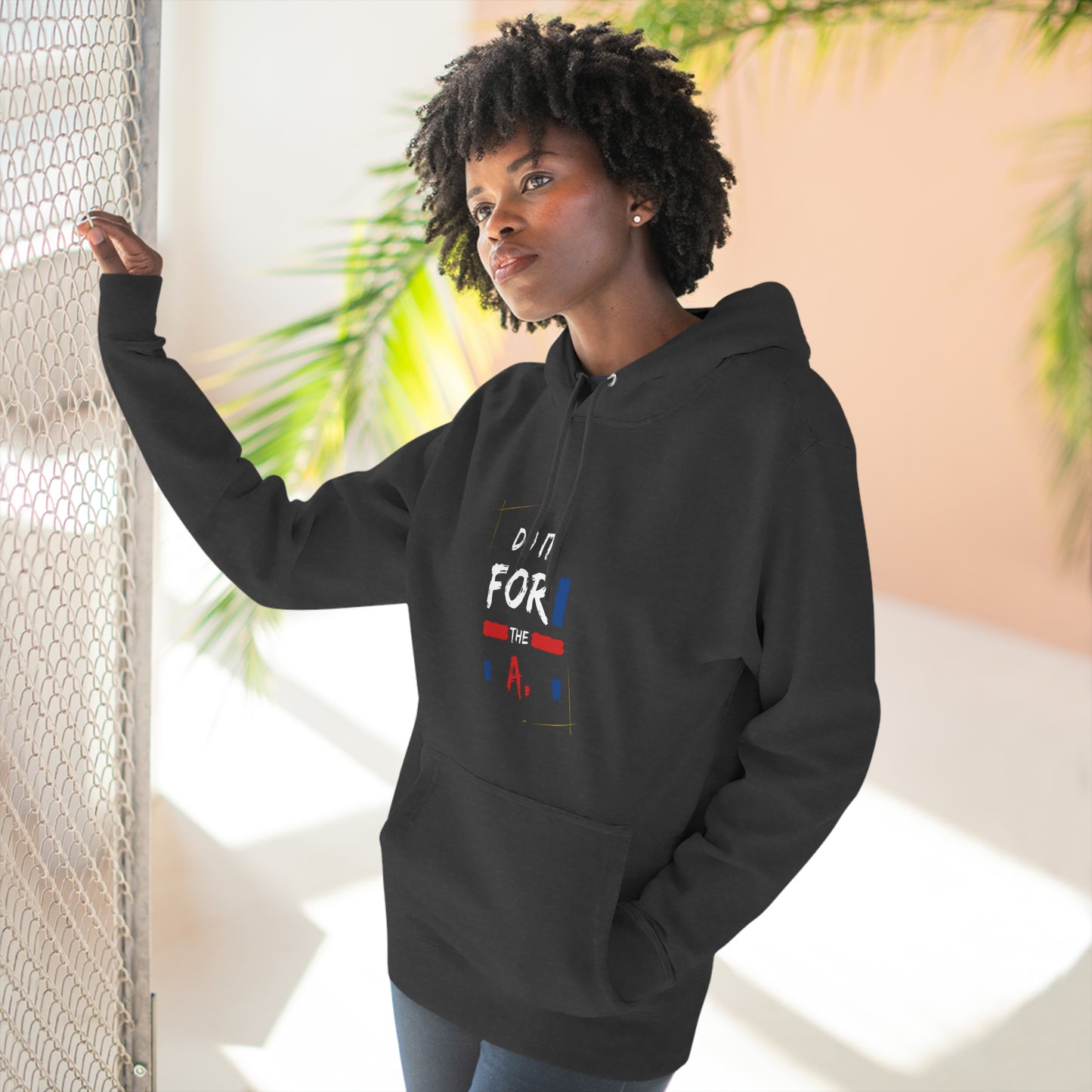 "Do it for the A" Unisex Premium Pullover Hoodie