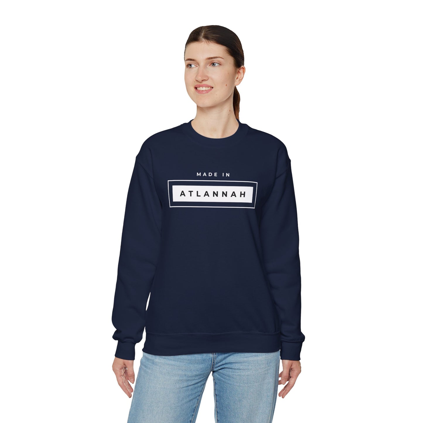 "Made in Atlannah" Lightweight Crewneck Sweatshirt