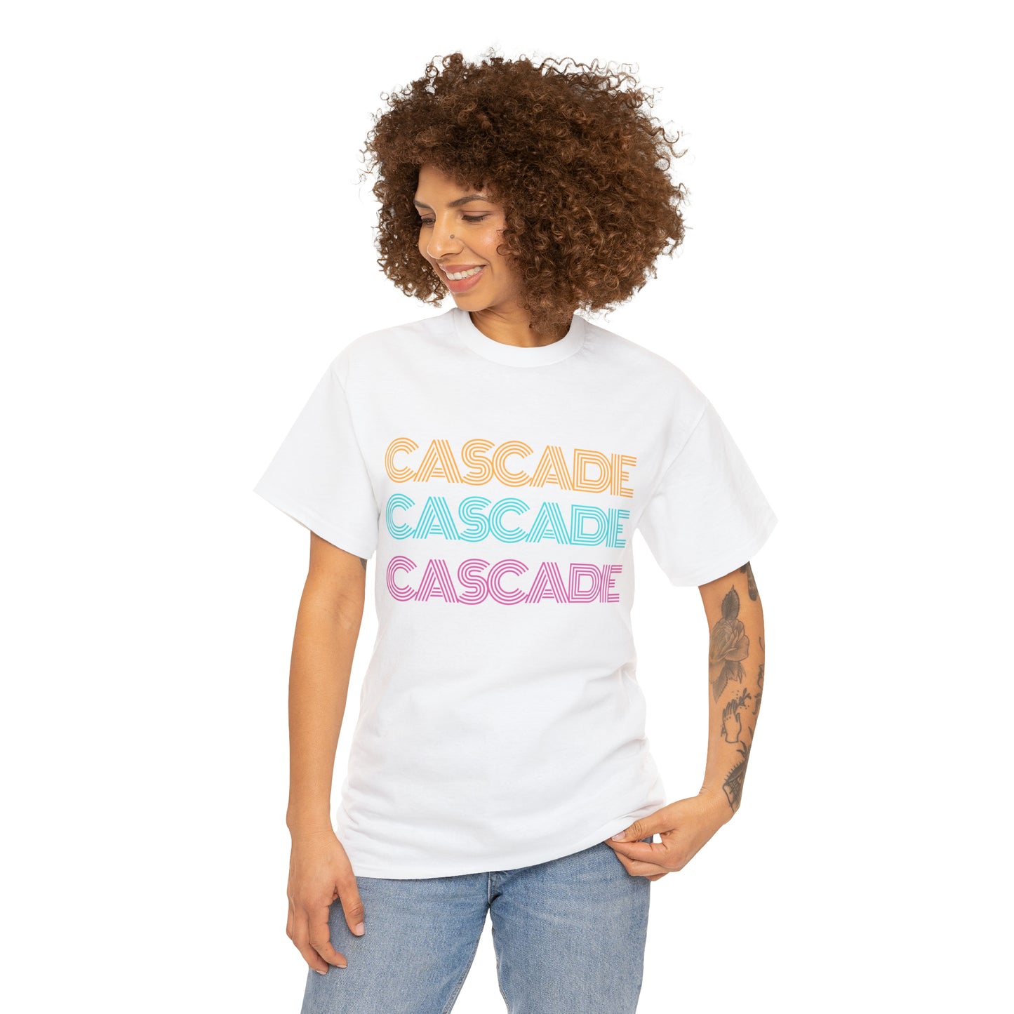 "Cascade" Unisex Heavy Cotton Tee