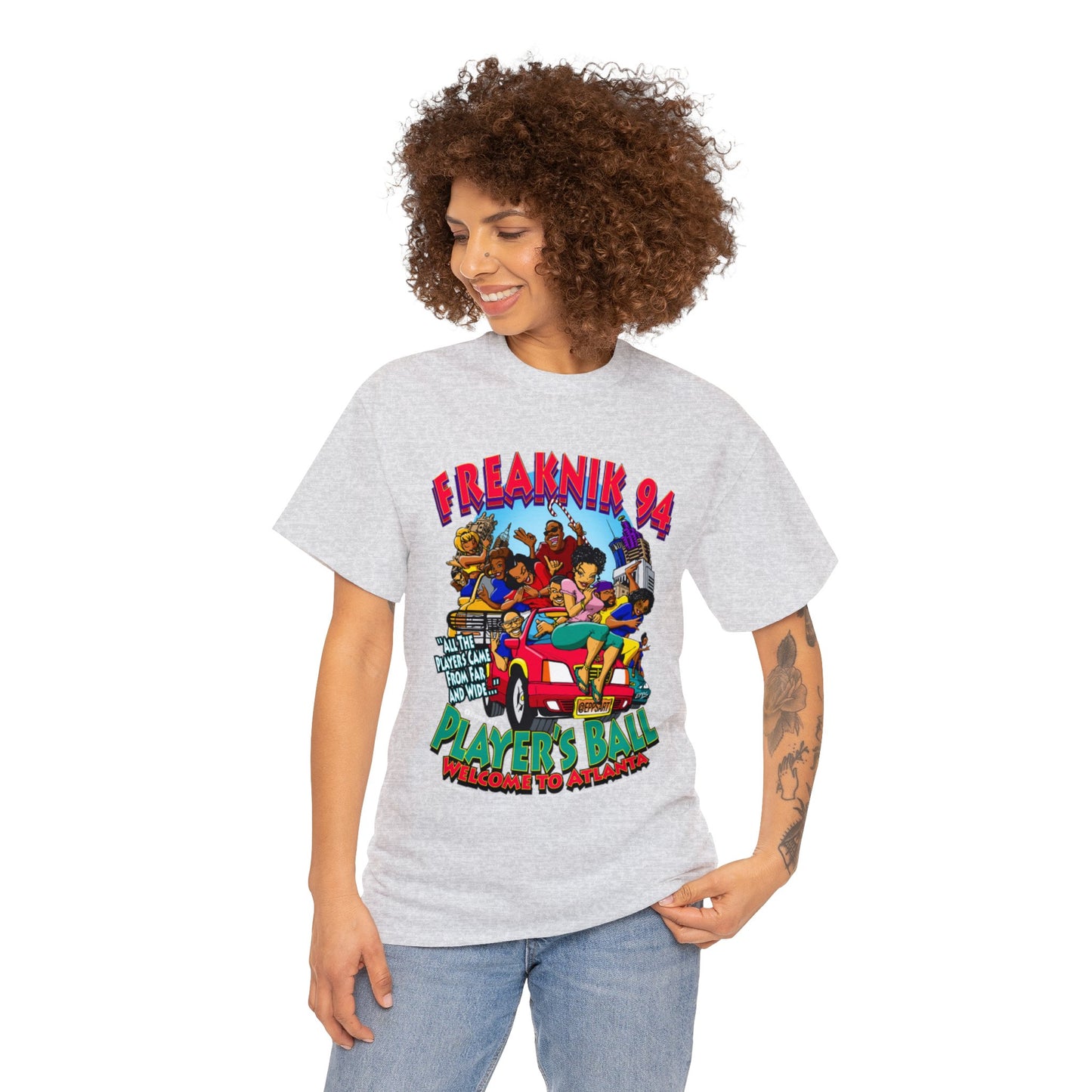 Vintage Logo Freaknik 94 Unisex Heavy Cotton Tee (Limited Quantity)