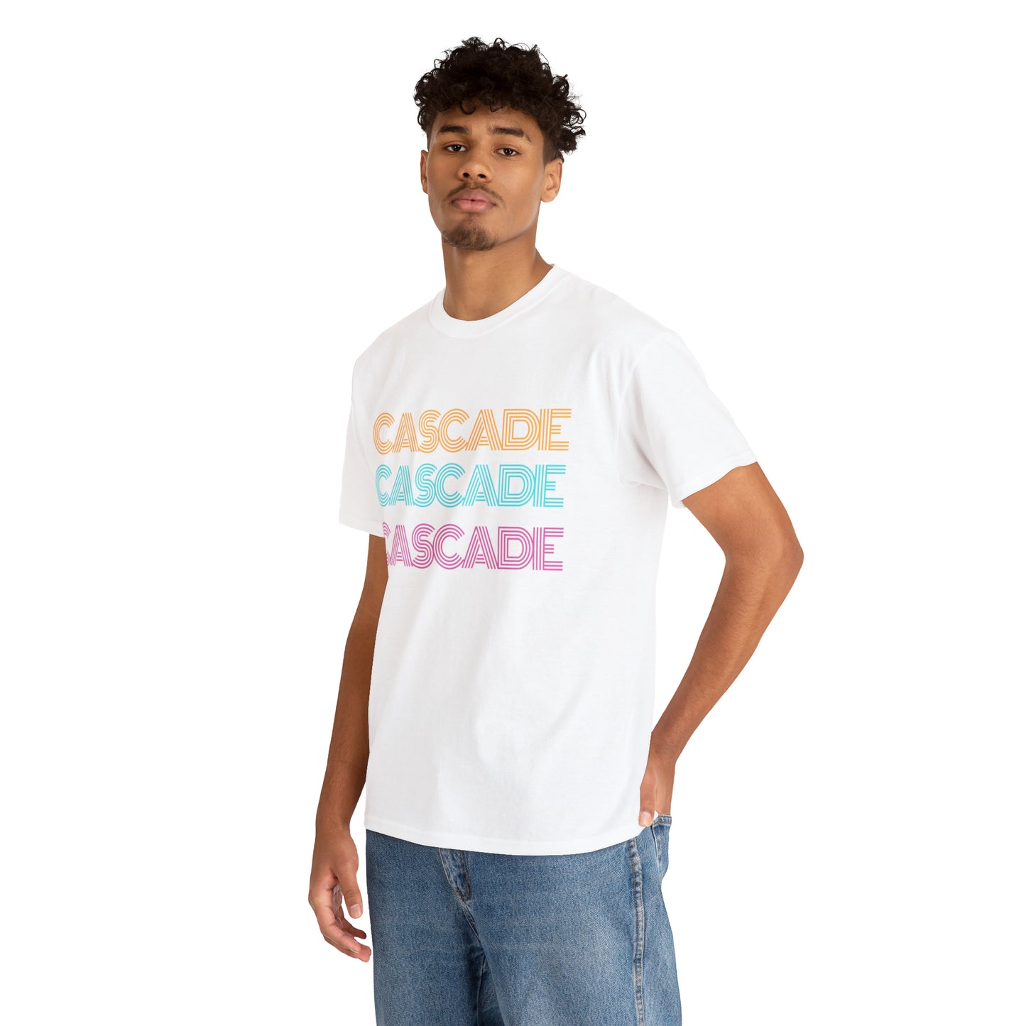 "Cascade" Unisex Heavy Cotton Tee