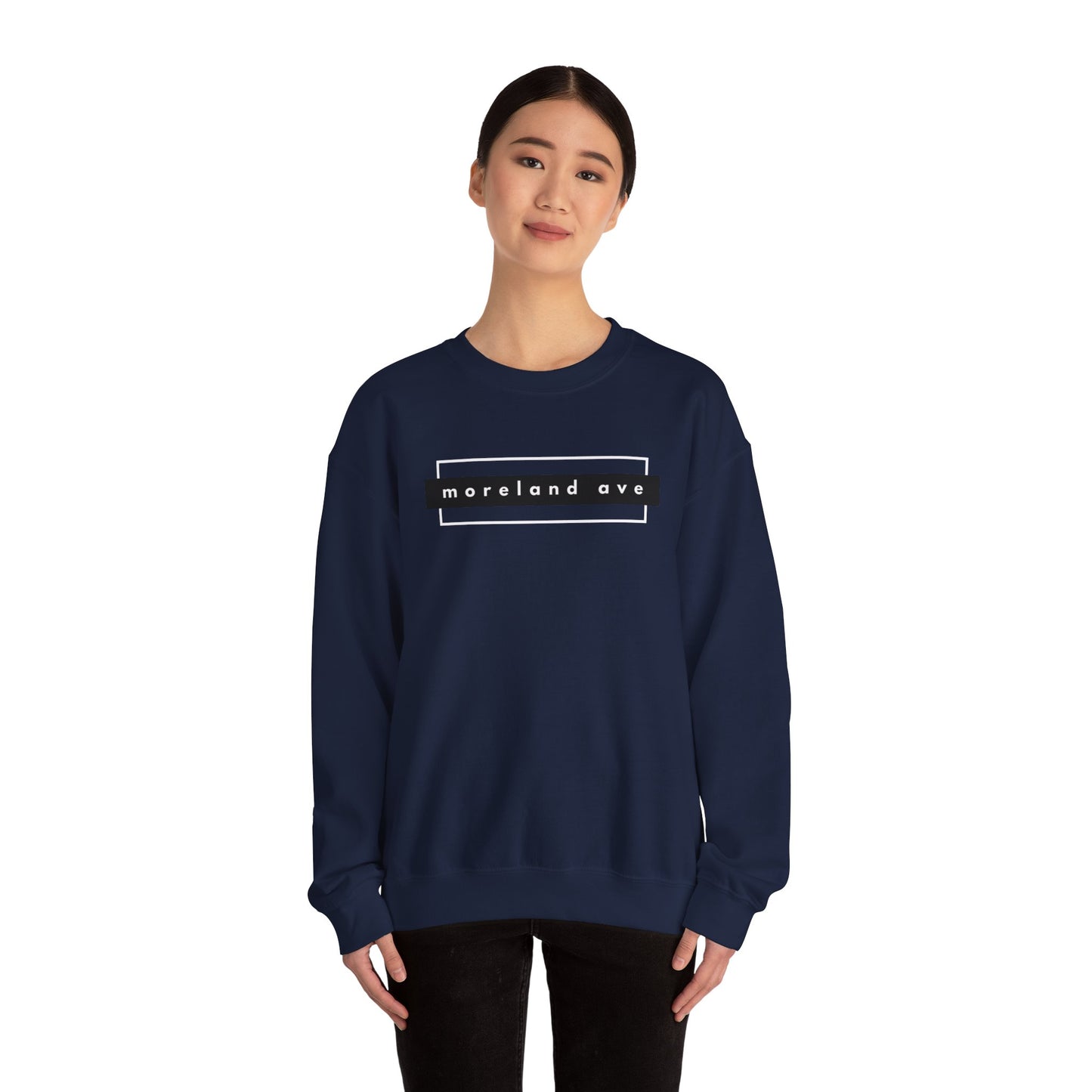 "Moreland Ave" Lightweight Crewneck Sweatshirt