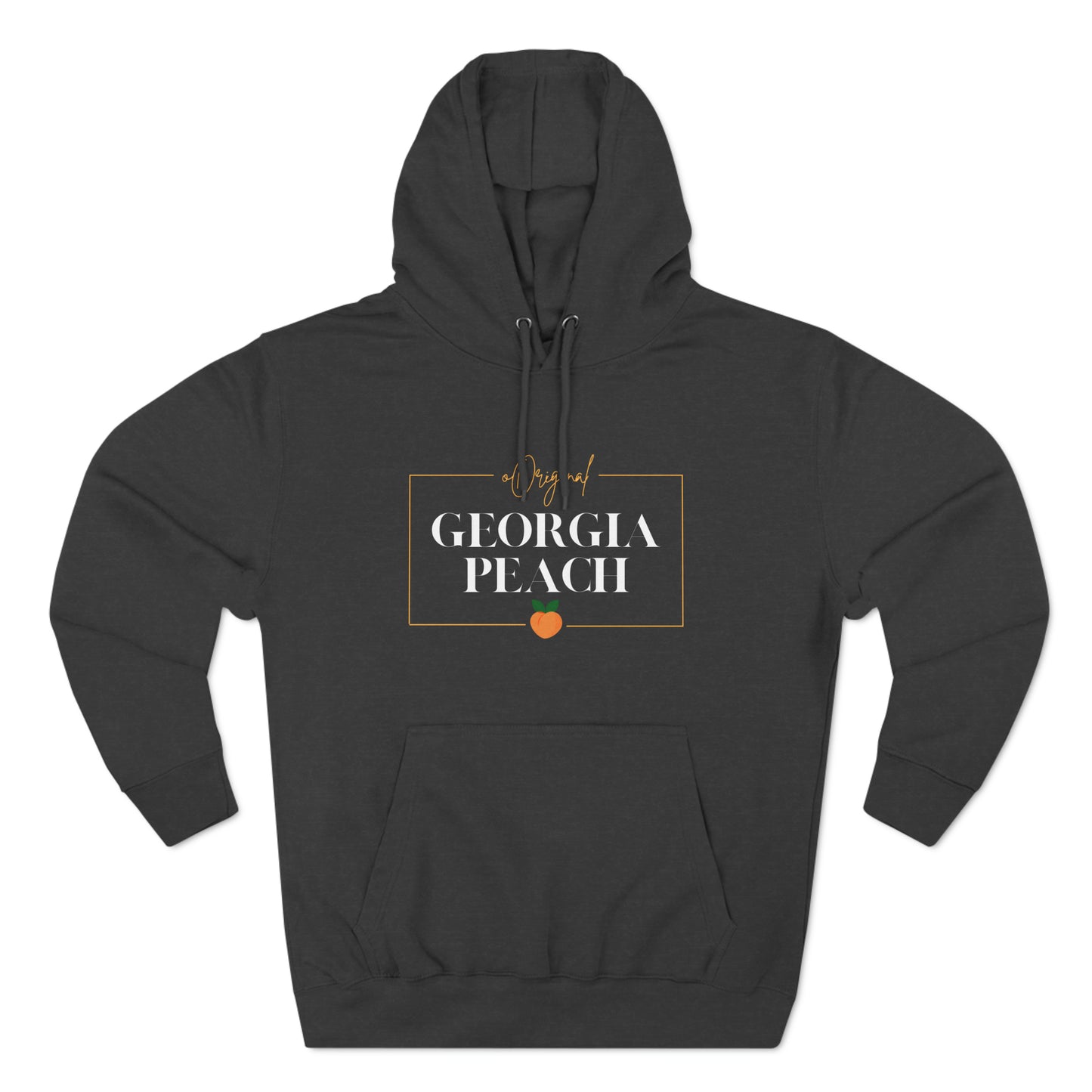 "Original Georgia Peach" Unisex Premium Pullover Hoodie