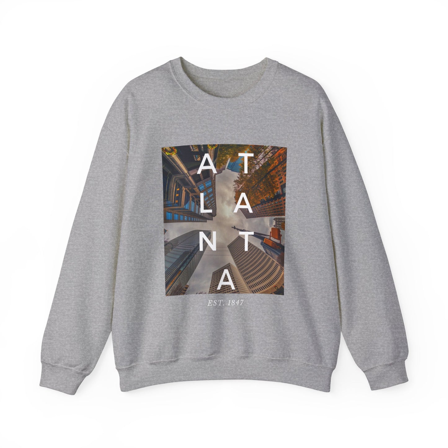 "Atlanta, Est. 1847" Lightweight Crewneck Sweatshirt