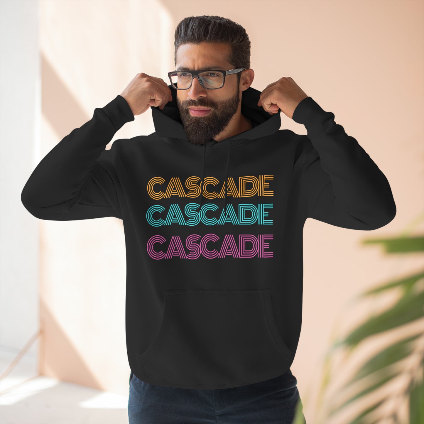 "Cascade" Unisex Premium Pullover Hoodie