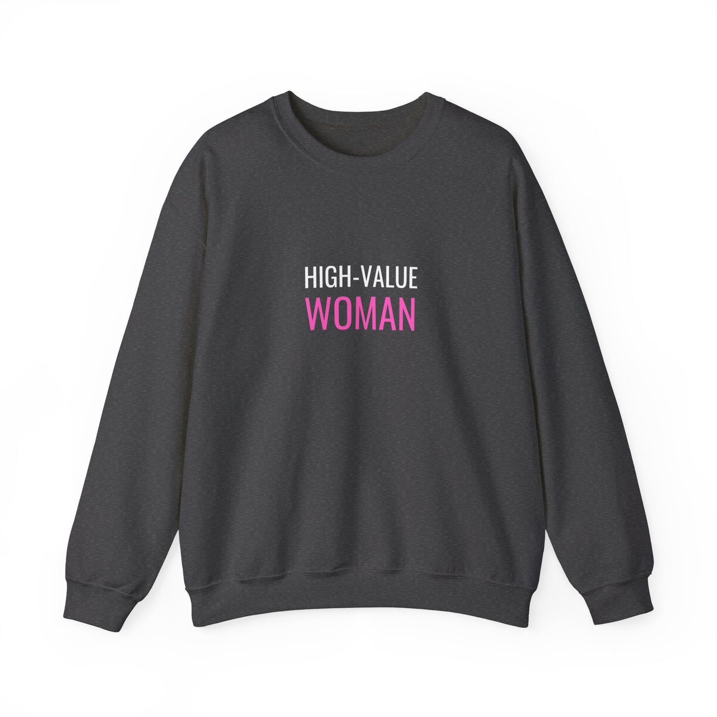 "High-Value Woman" Lightweight Crewneck Sweatshirt