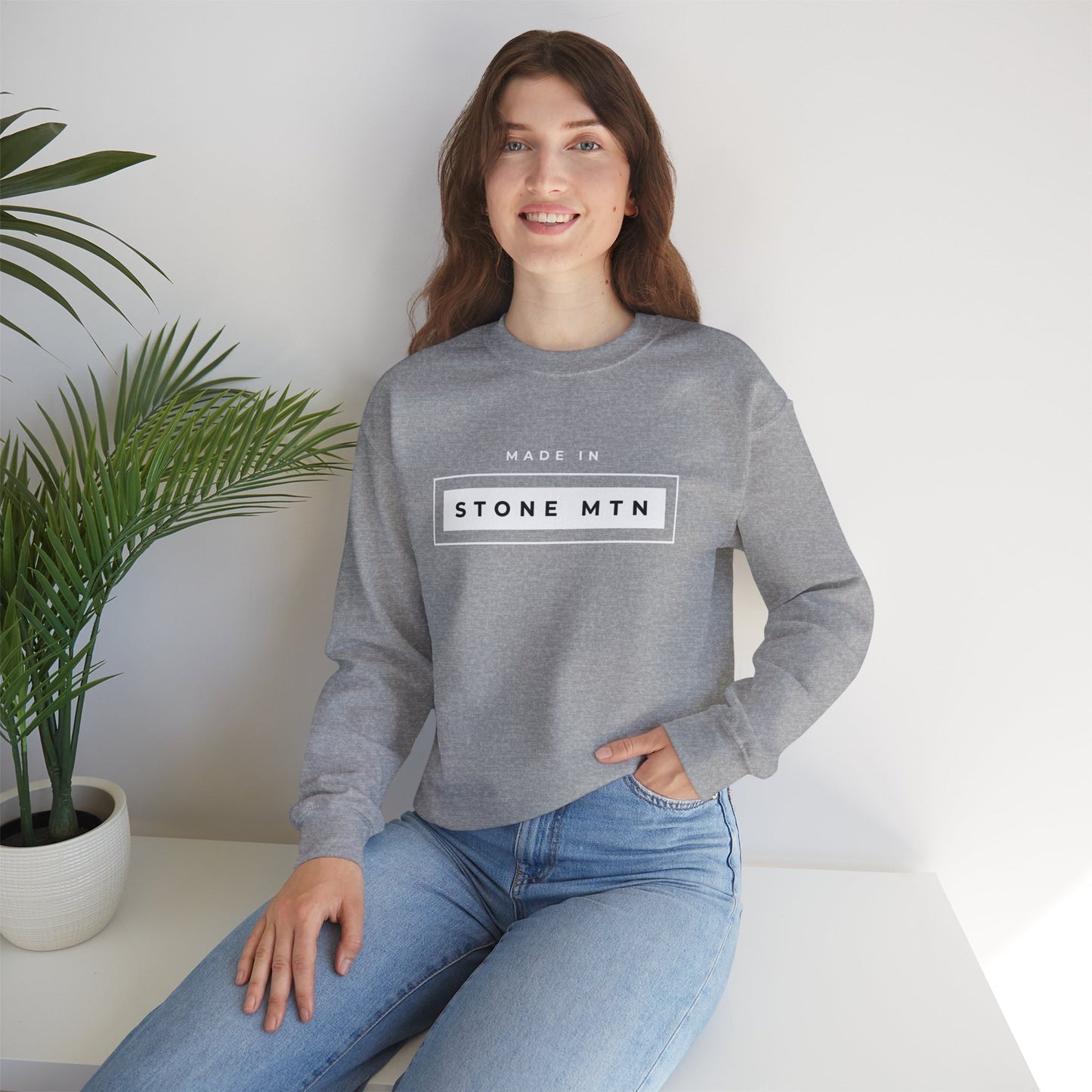 "Made in Stone Mtn" Lightweight Crewneck Sweatshirt