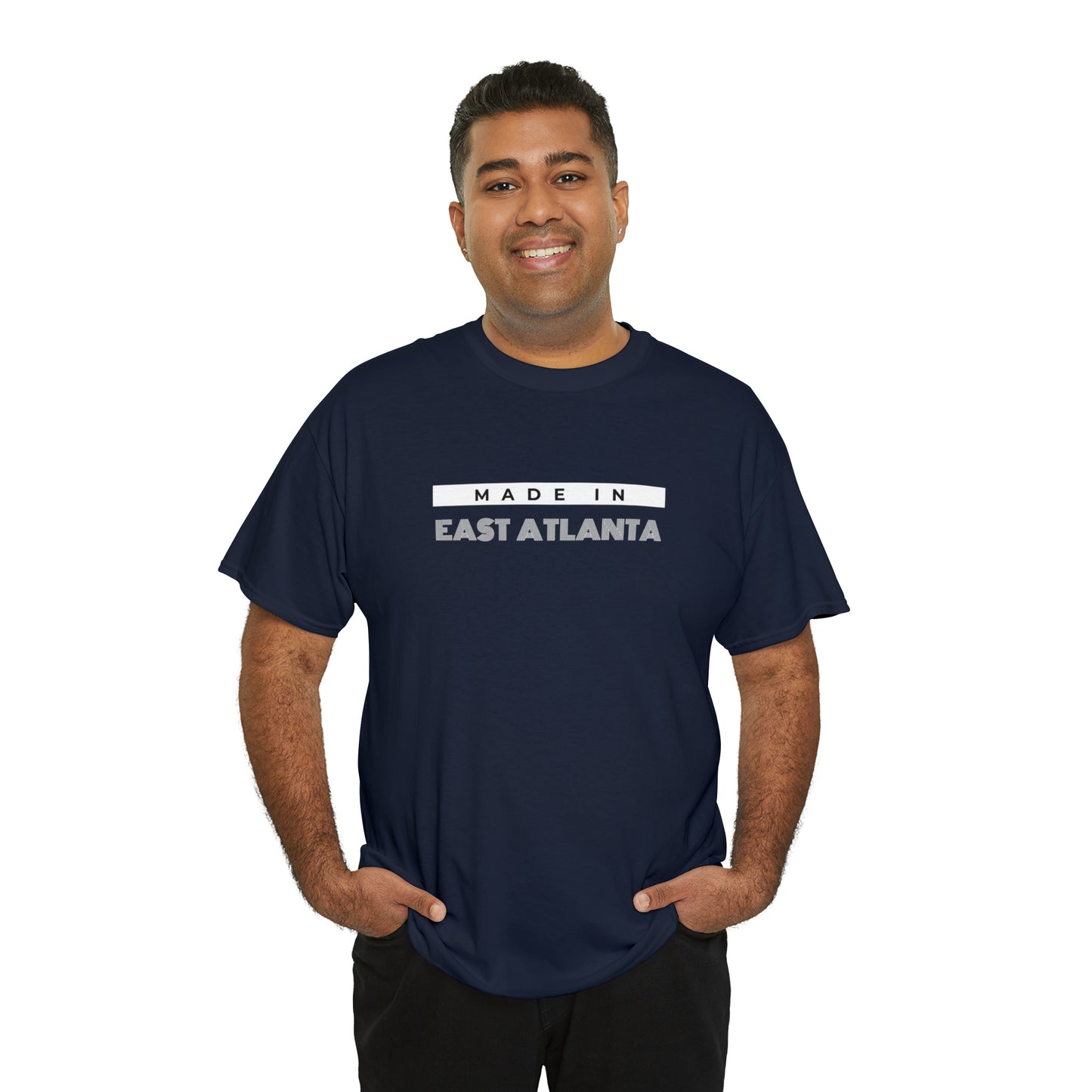 "Made in East Atlanta" Trendsetter Unisex Heavy Cotton Tee