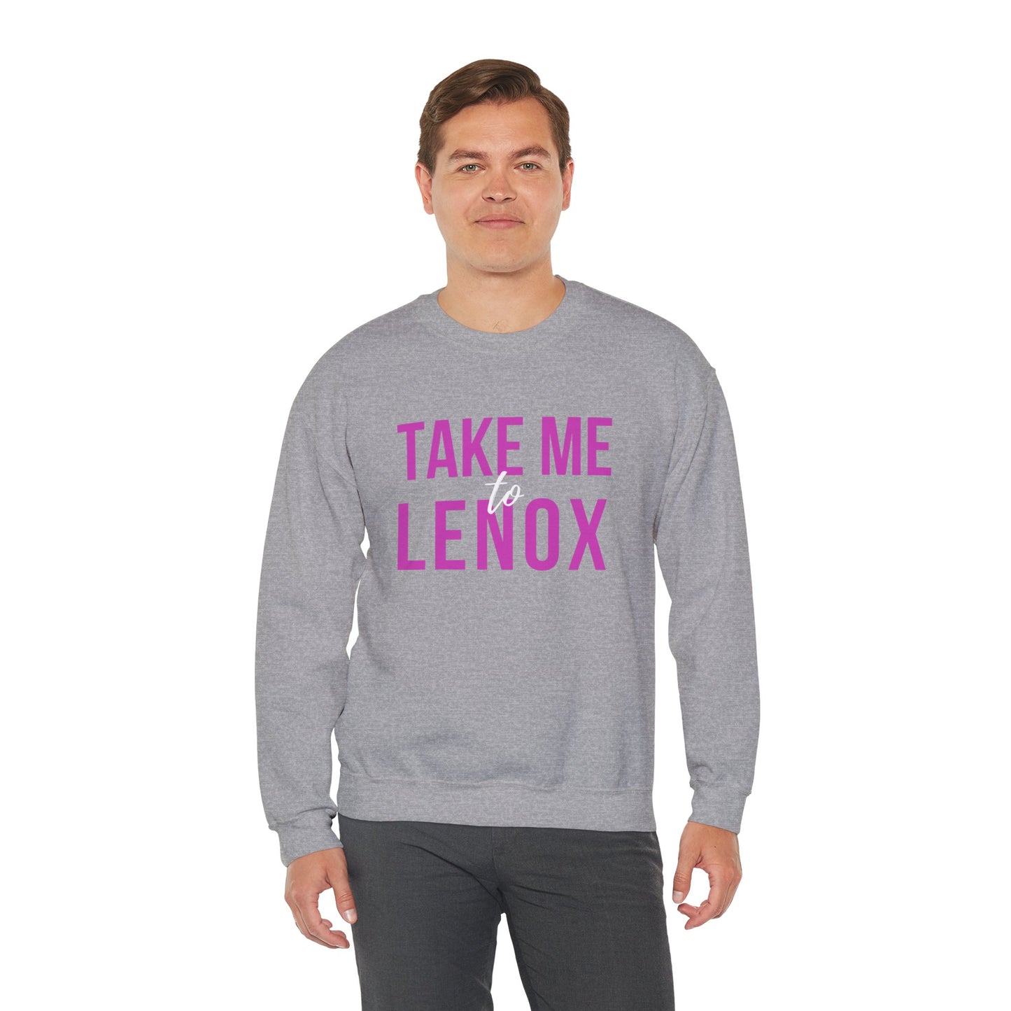 "Take me To Lenox" Crewneck Sweatshirt