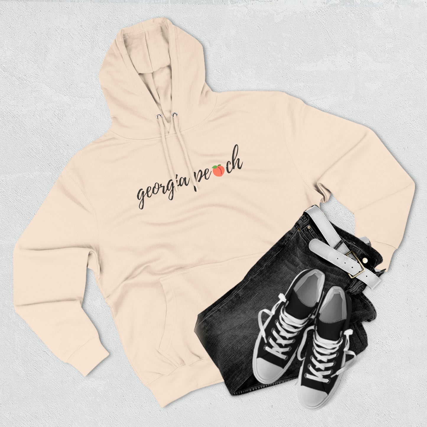 "Georgia Peach" Unisex Premium Pullover Hoodie