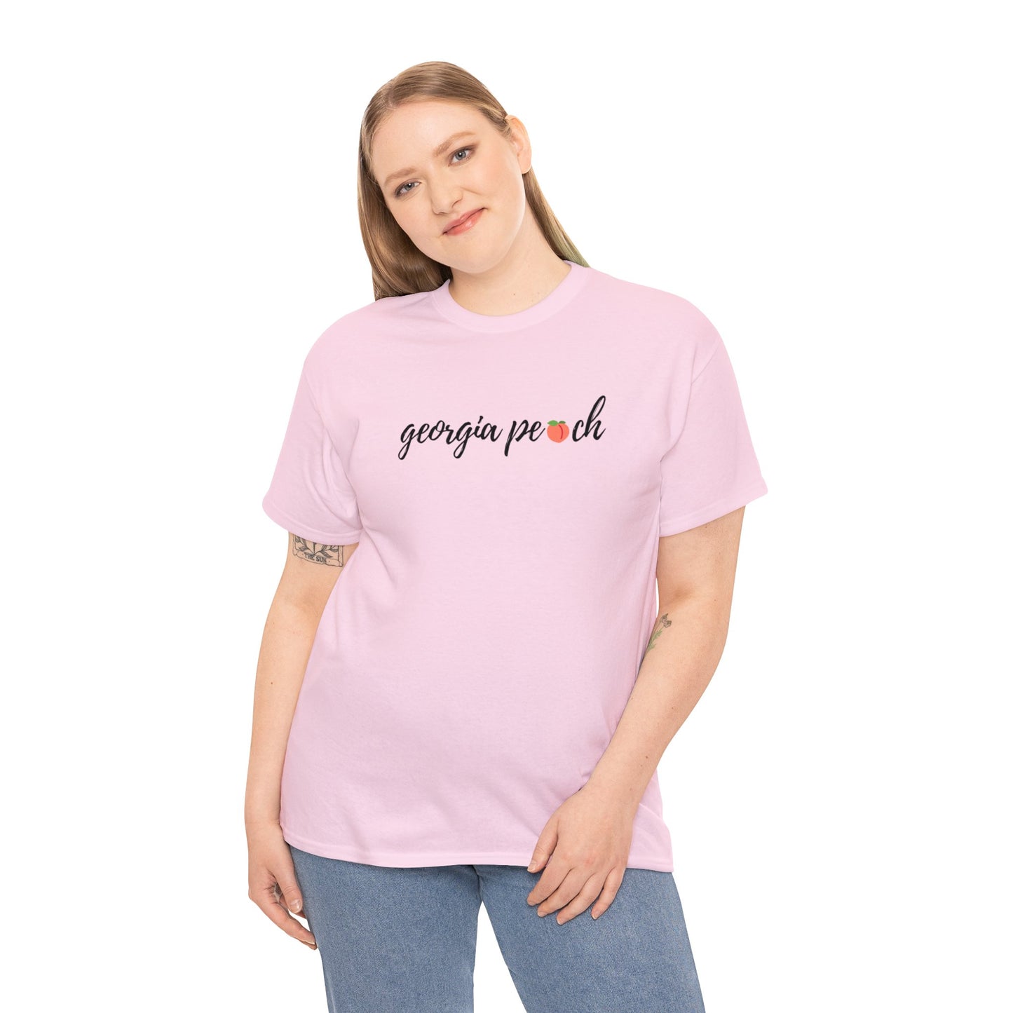 "Georgia Peach" Unisex Heavy Cotton Tee