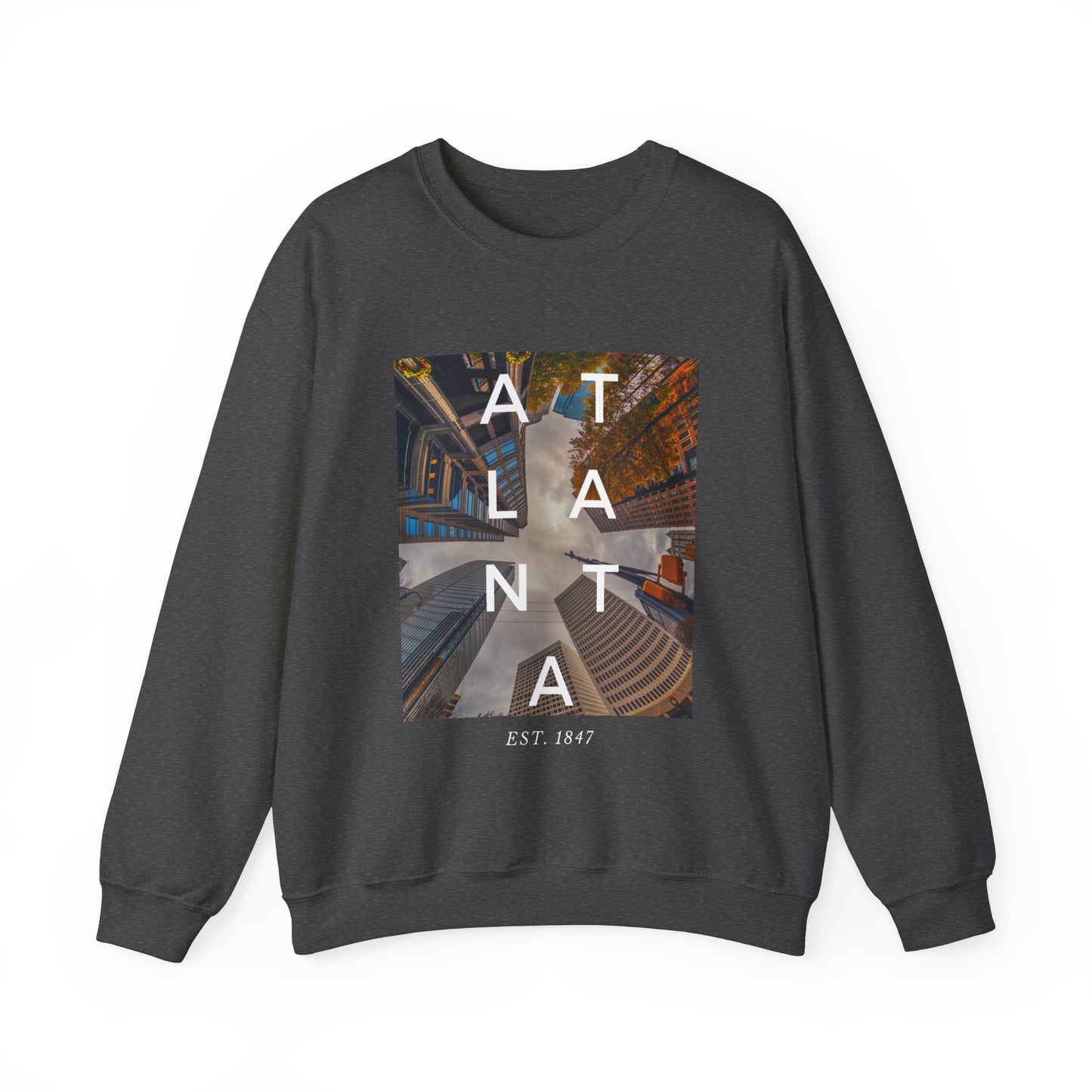 "Atlanta, Est. 1847" Lightweight Crewneck Sweatshirt