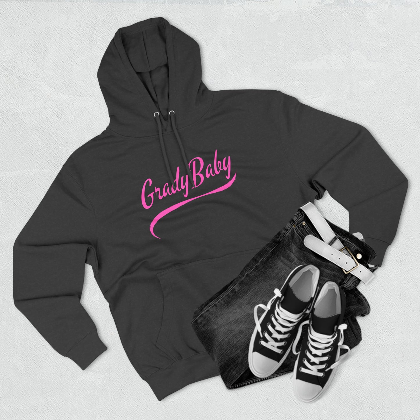 "Grady Baby" Pink Unisex Premium Pullover Hoodie