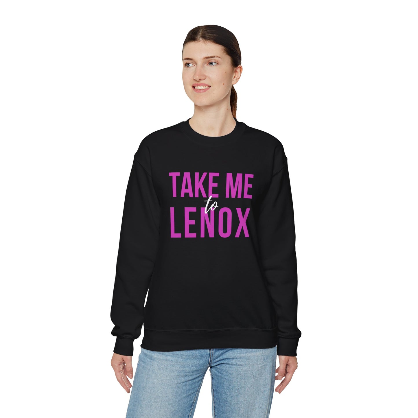 "Take me To Lenox" Crewneck Sweatshirt